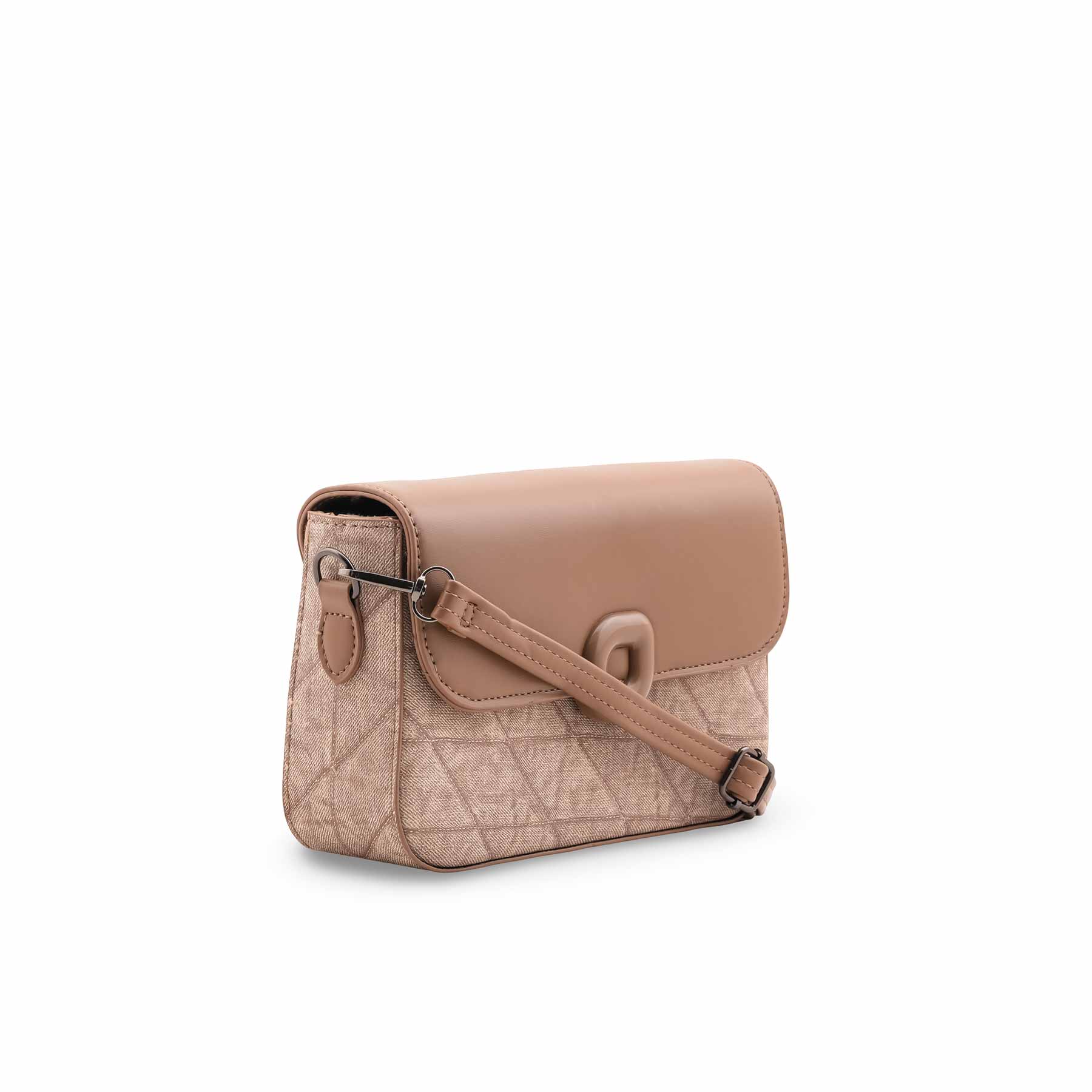 Brown Casual Pouch For Women P97711 - Image 3