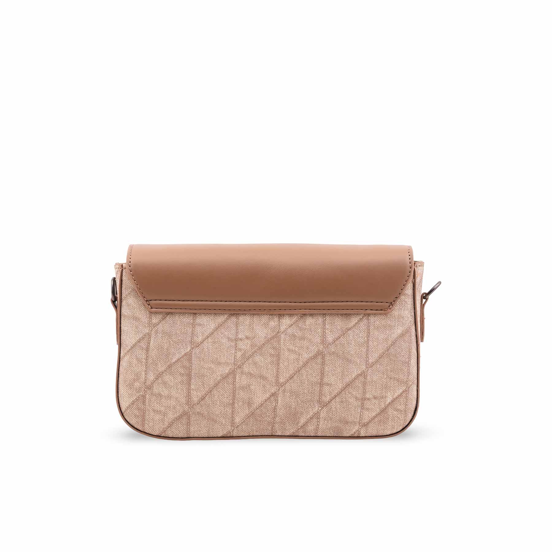 Brown Casual Pouch For Women P97711 - Image 4