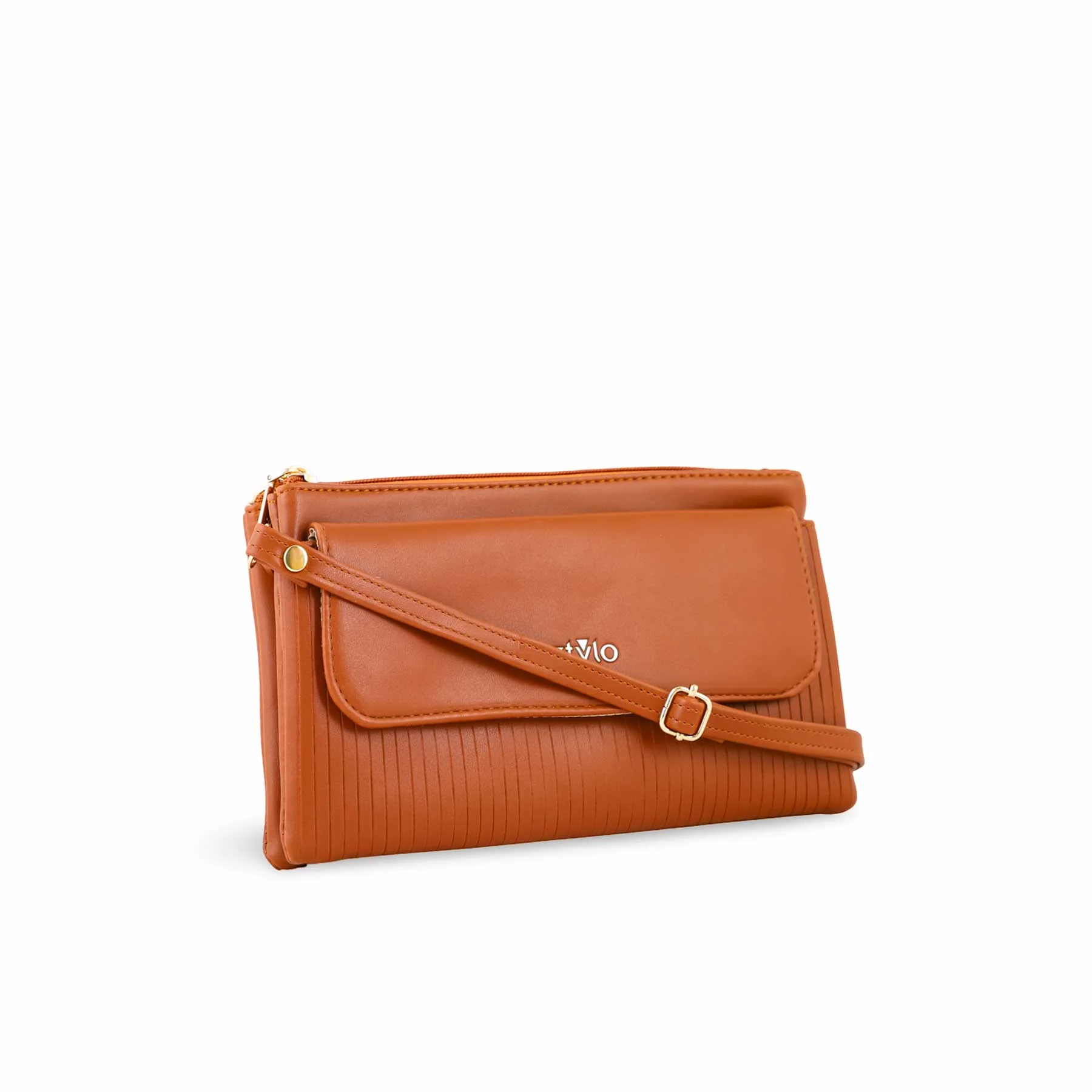 Brown Casual Pouch P97643 - Image 3