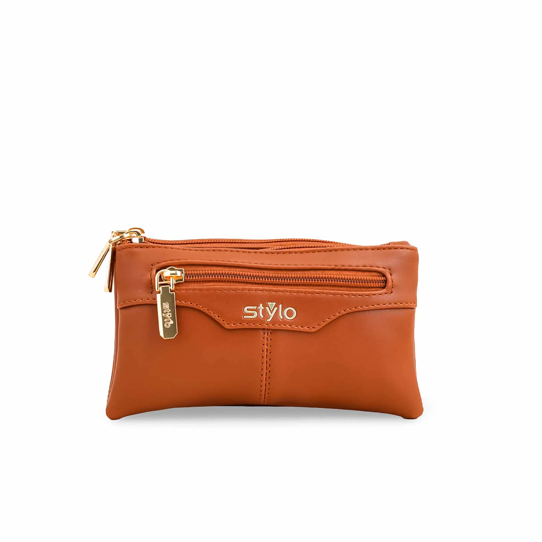 Brown Casual Pouch P97648 - Image 2