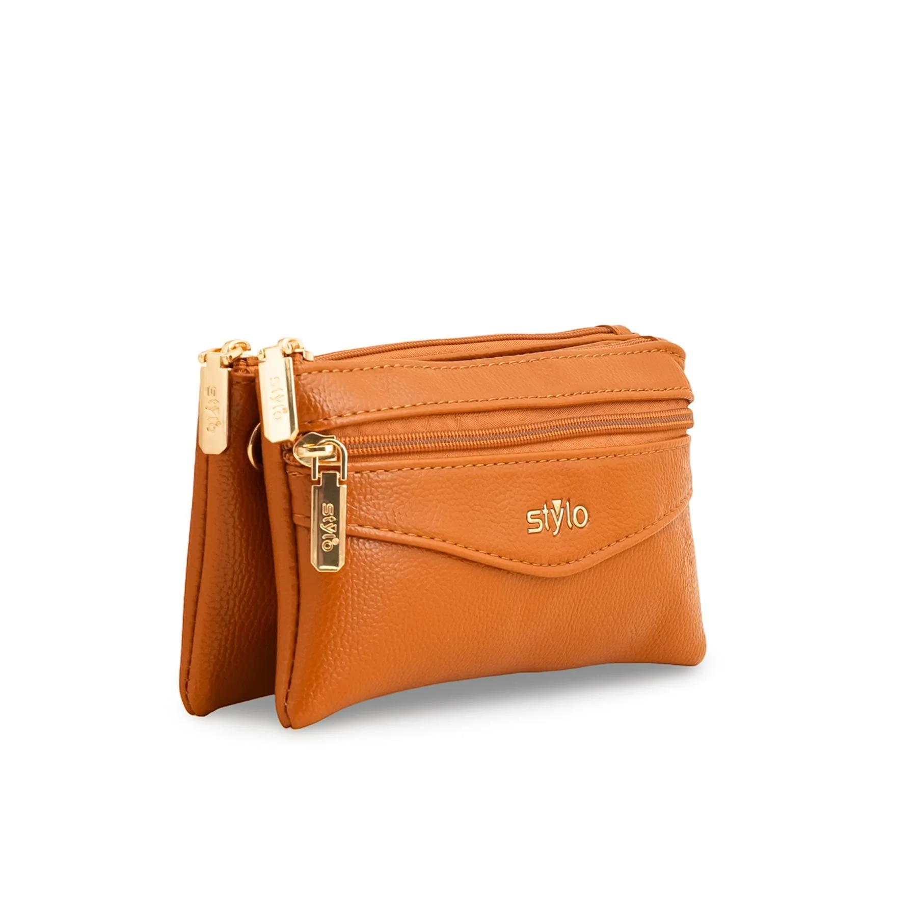 Brown Casual Pouch P97653 - Image 3