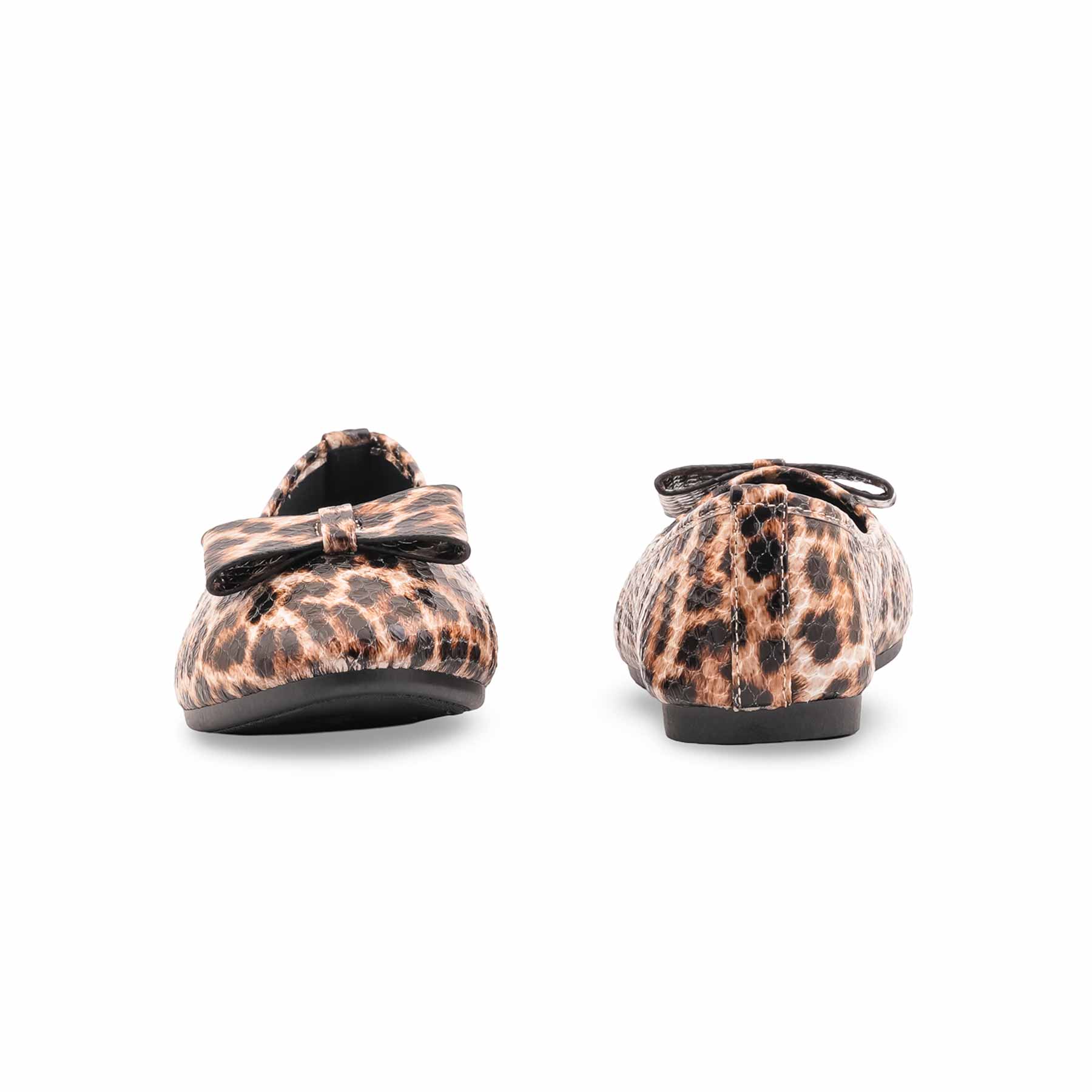 Brown Casual Pumps For Women WN1380 - Image 7