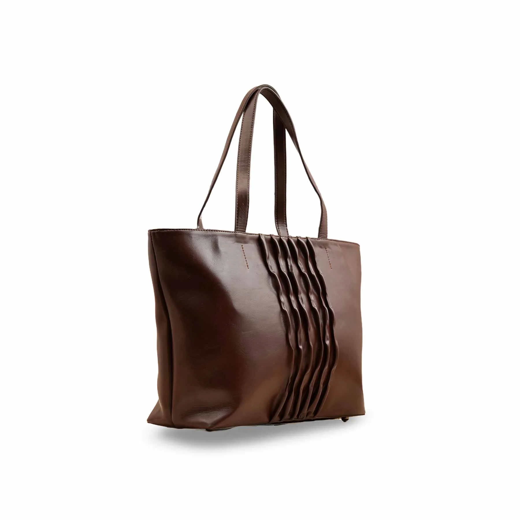 Brown Casual Shoulder Bag For Women P55822 - Image 3