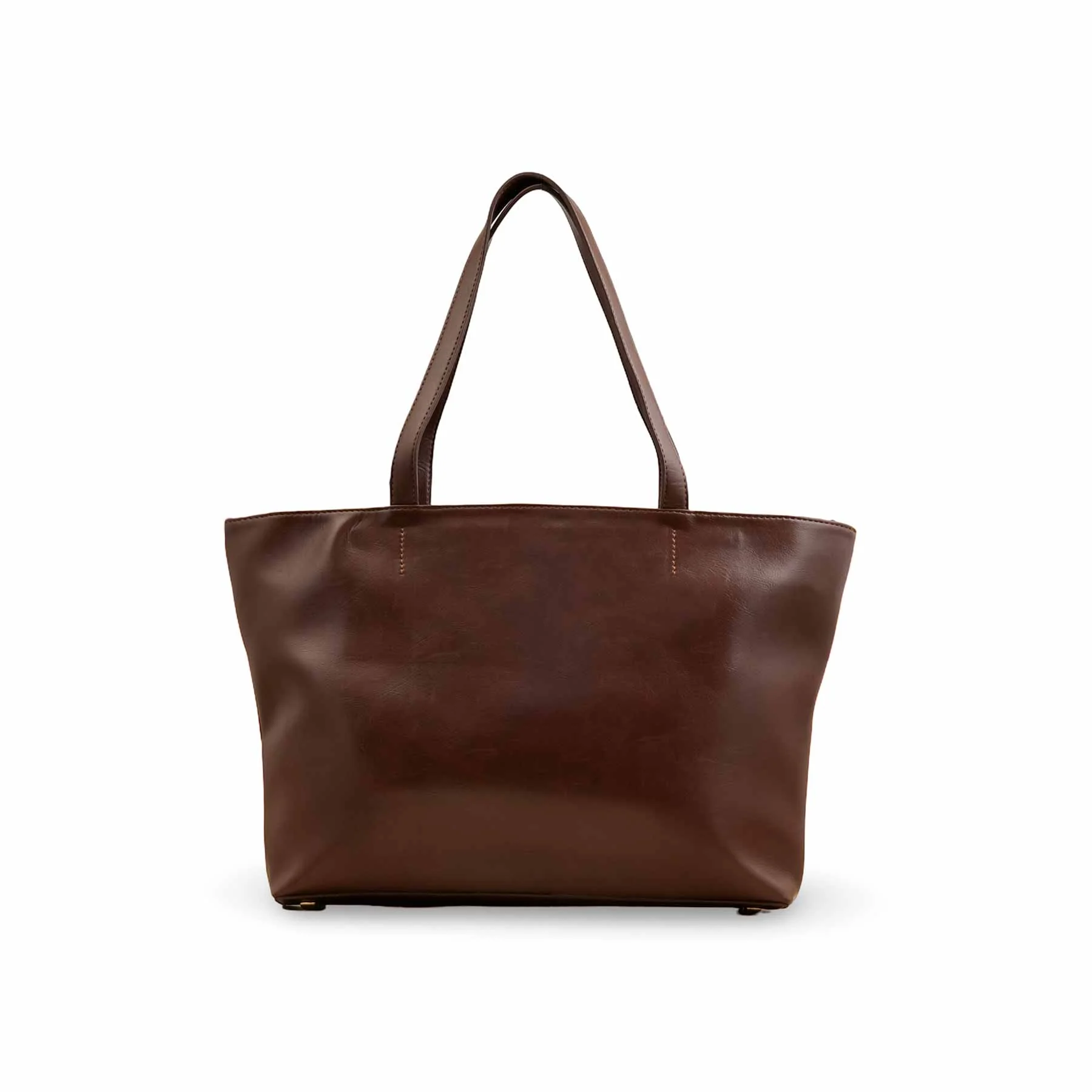 Brown Casual Shoulder Bag For Women P55822 - Image 4