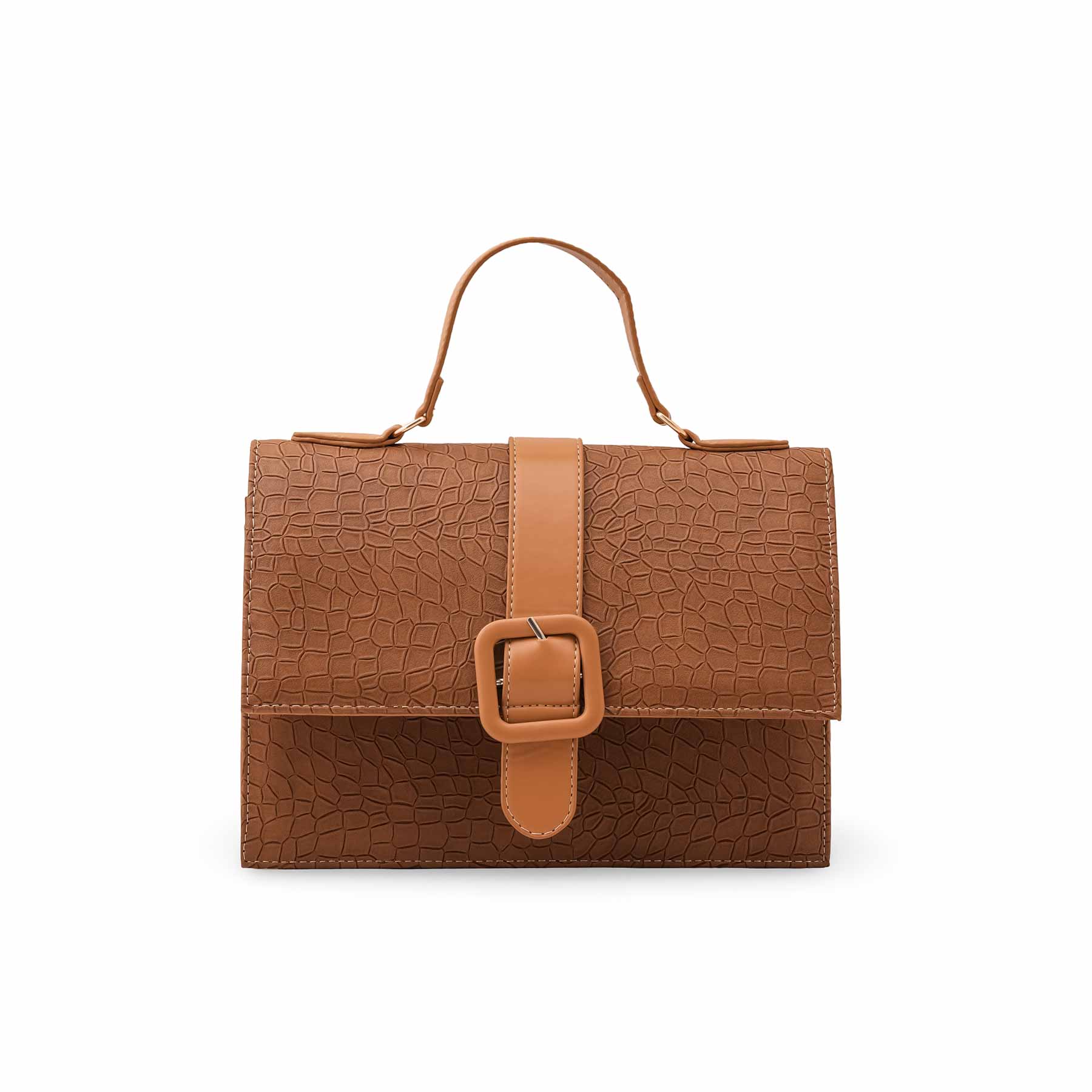 Brown Casual Shoulder Bag For Women P55826 - Image 2