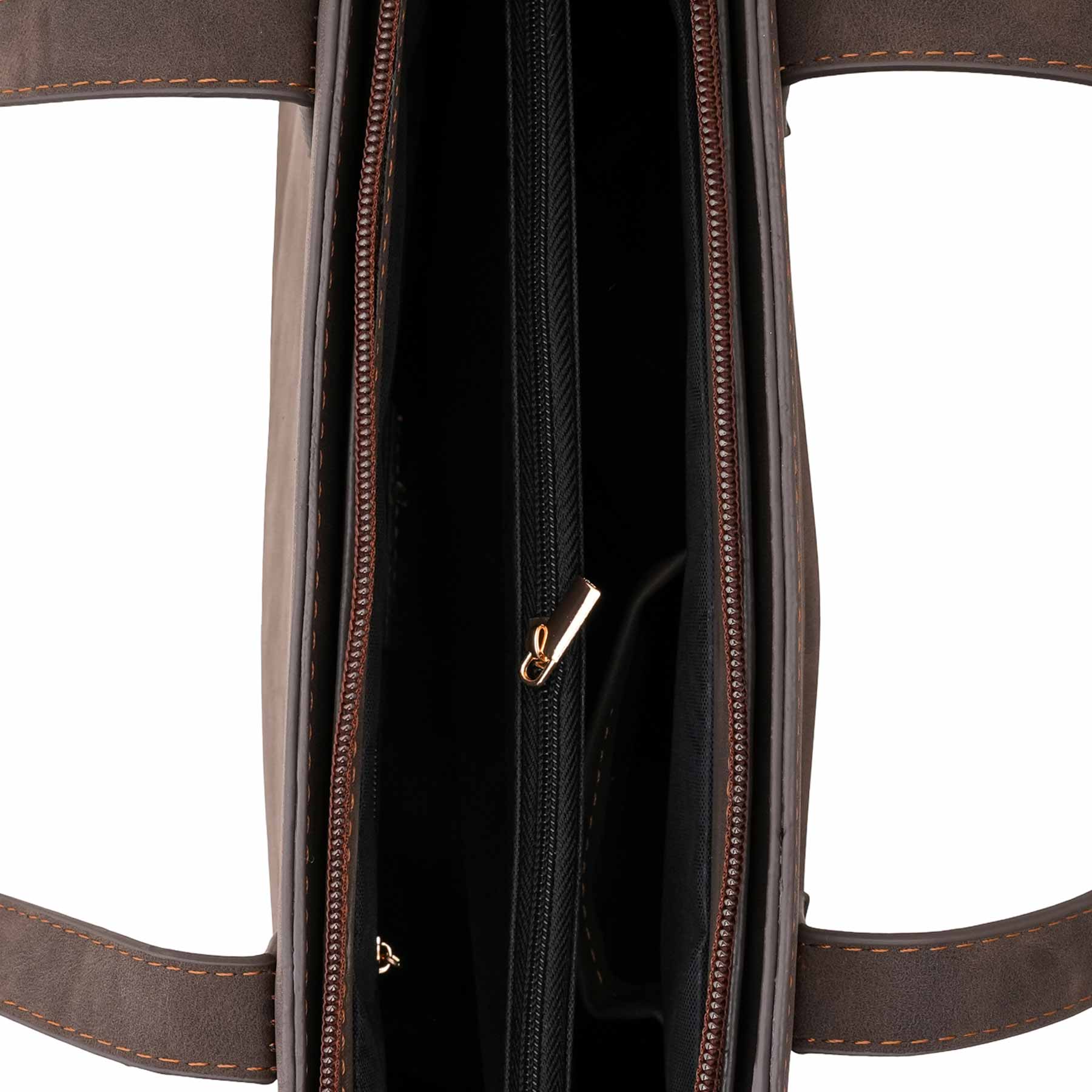 Brown Casual Shoulder Bag For Women P55834 - Image 5