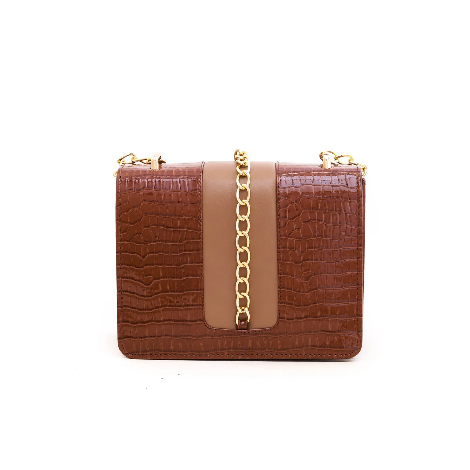 Brown Casual Shoulder Bag P54316 - Image 2
