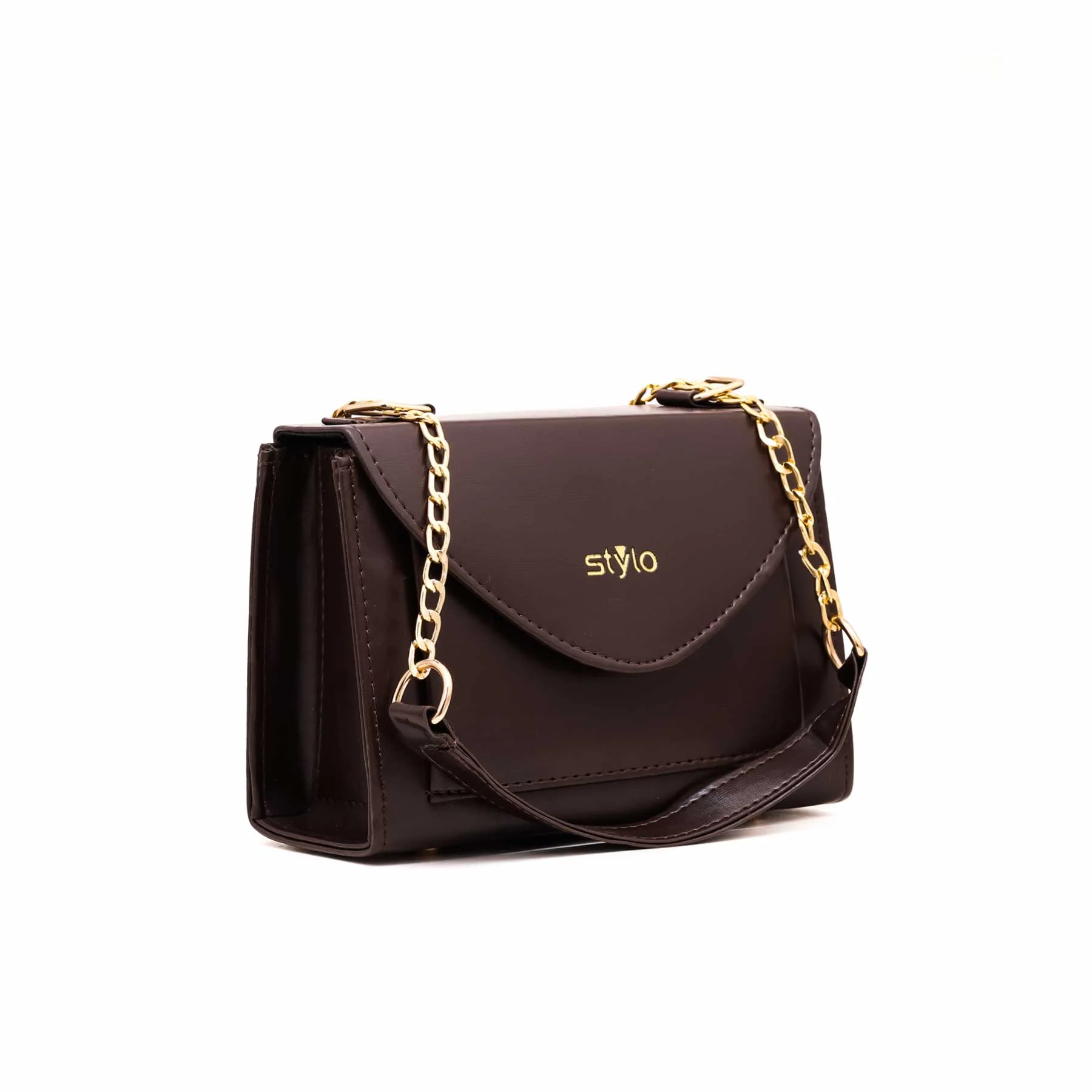 Brown Casual Shoulder Bag P55382 - Image 2