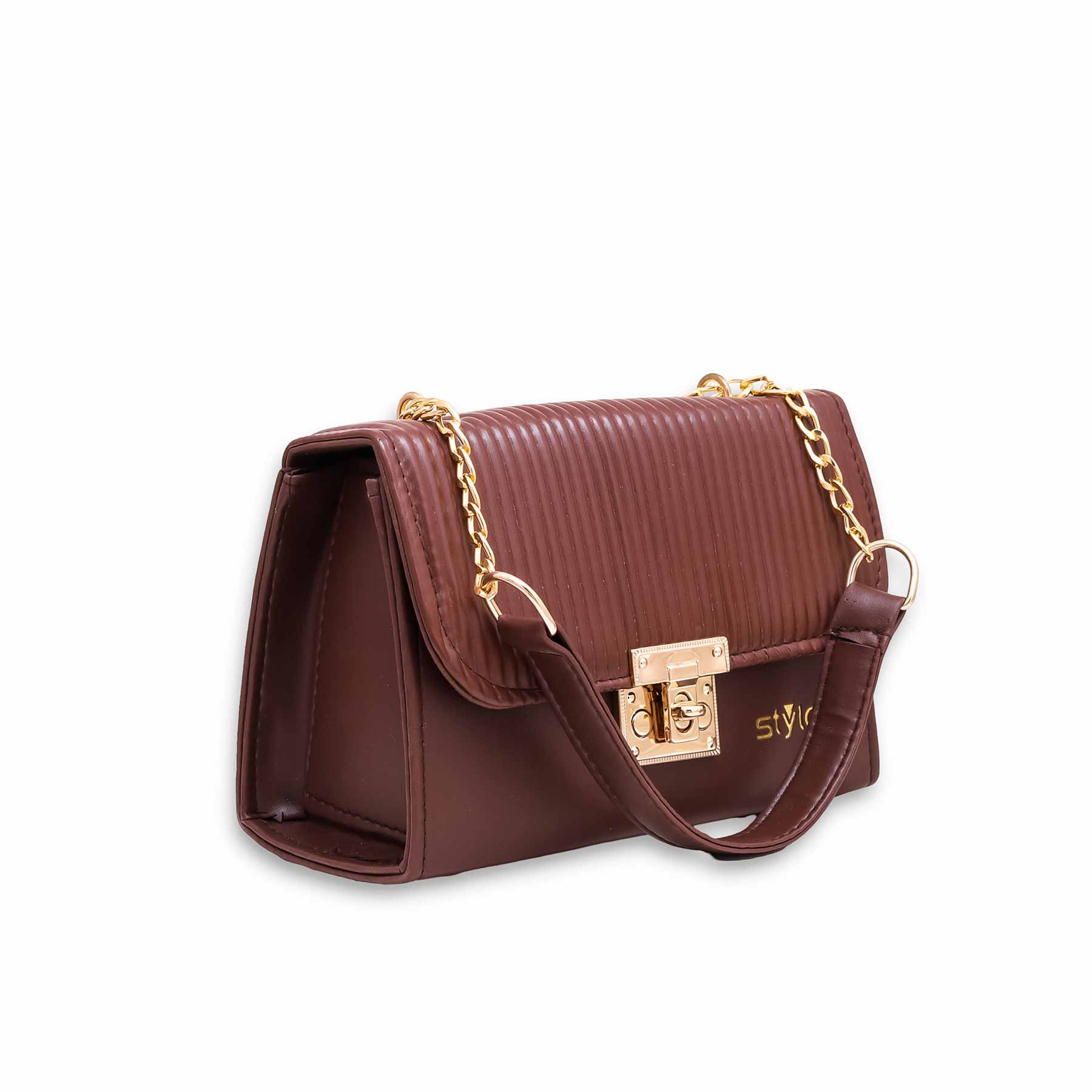 Brown Casual Shoulder Bag P55481 - Image 2