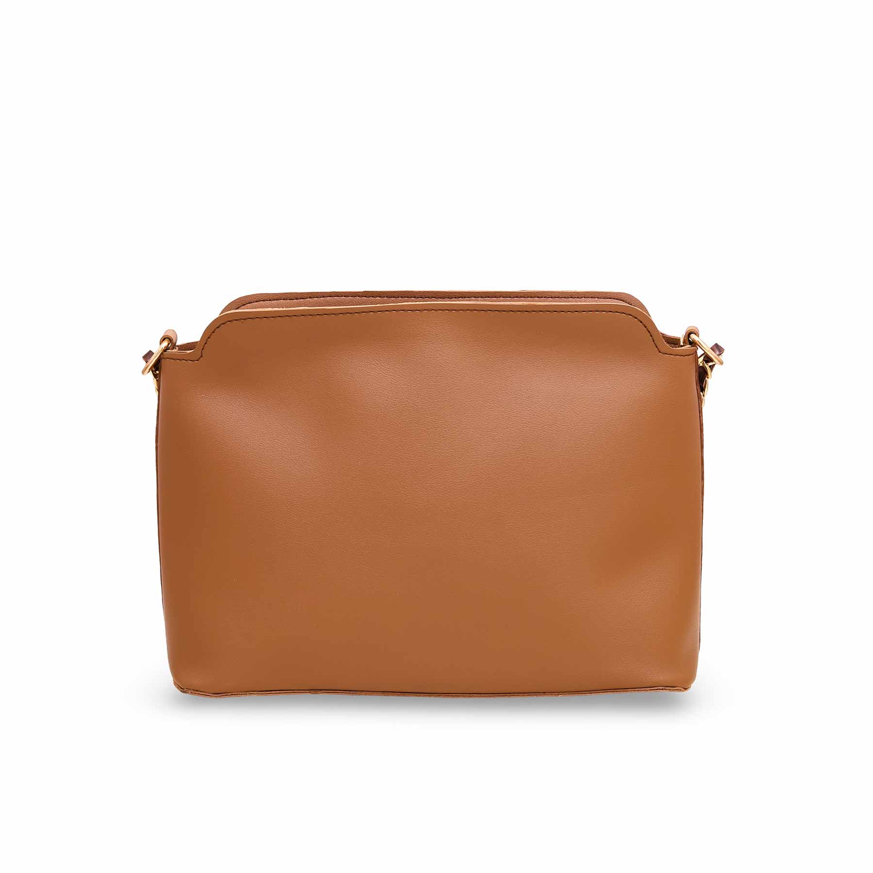 Brown Casual Shoulder Bag P56083 - Image 3
