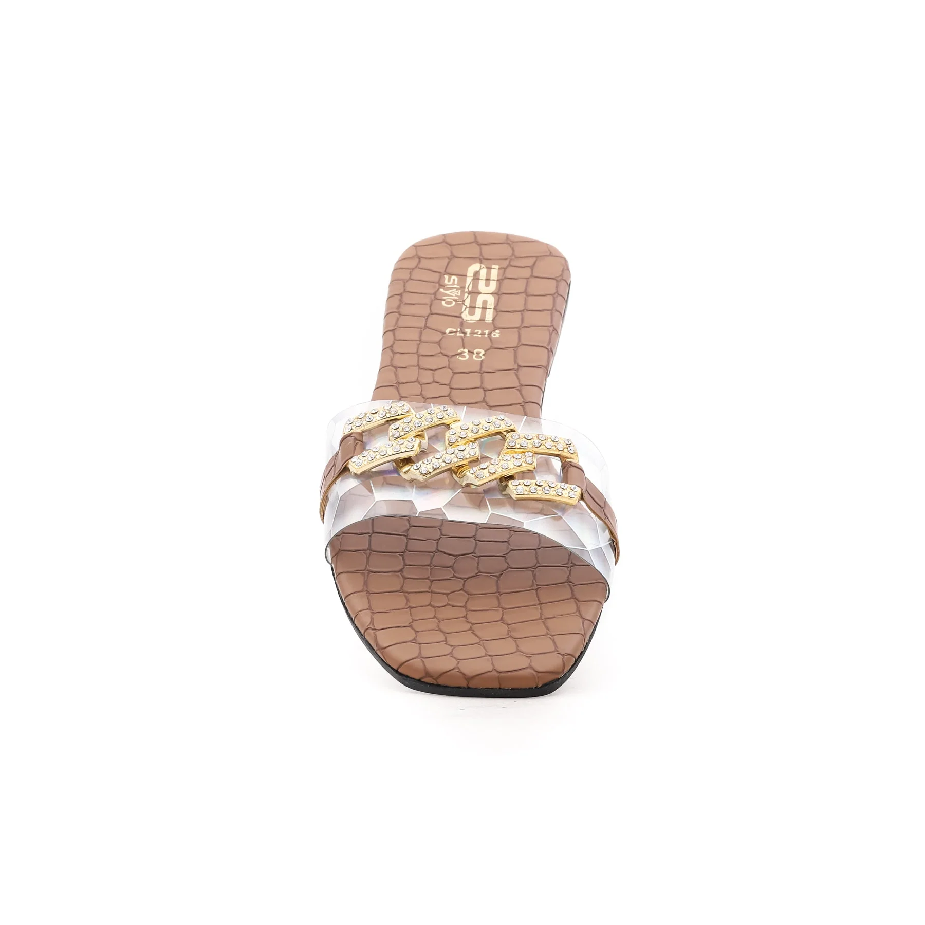 Brown Casual Slipper CL1216 - Image 3