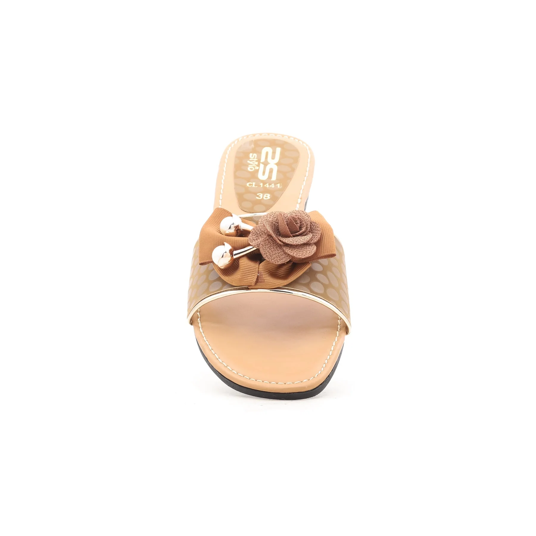 Brown Casual Slipper CL1441 - Image 3