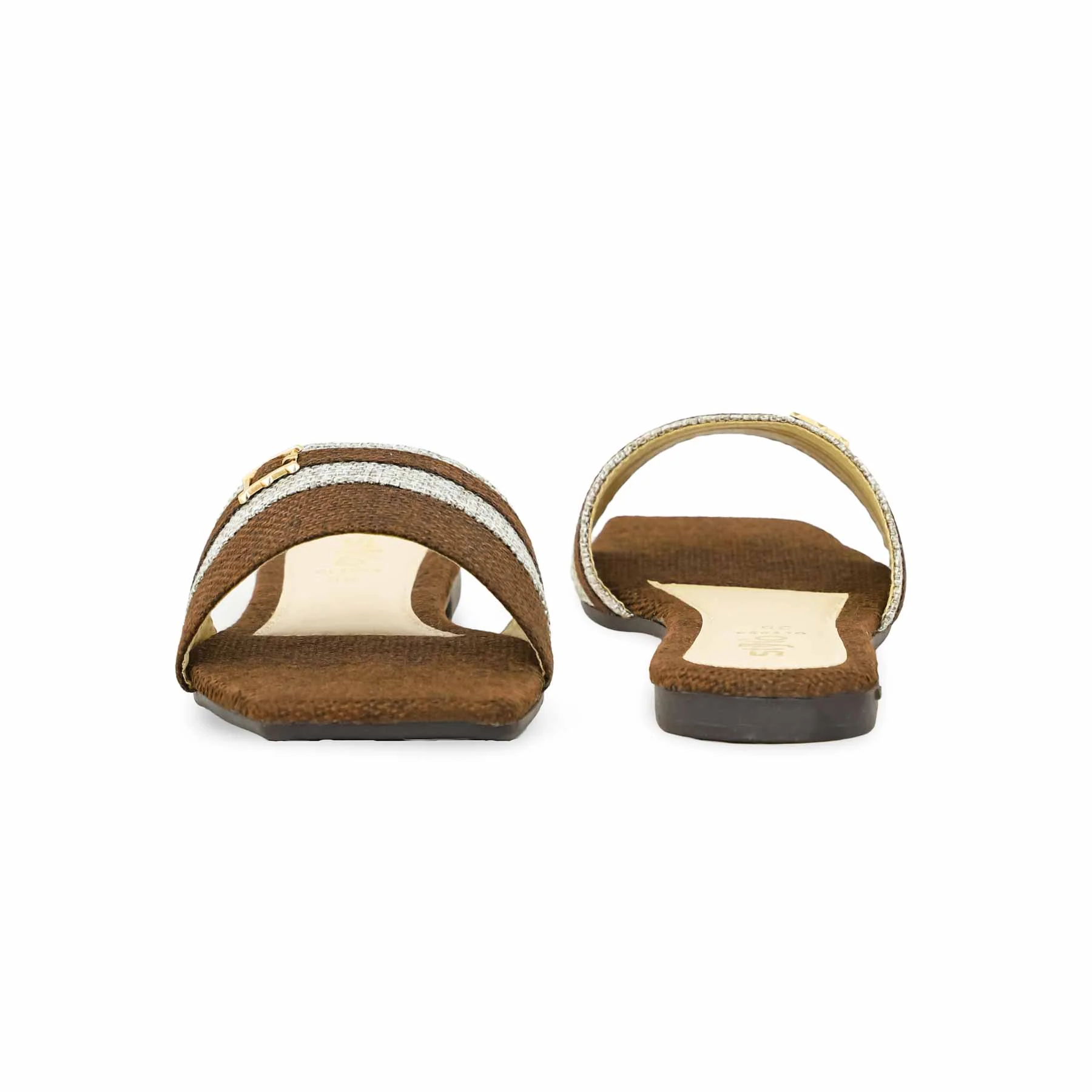 Brown Casual Slipper CL1954 - Image 4