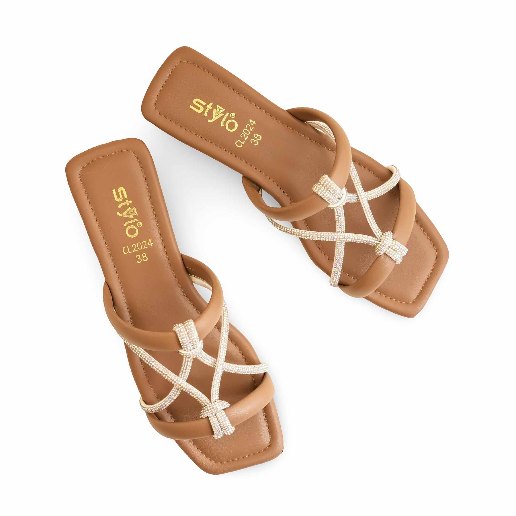 Brown Casual Slipper CL2024 - Image 5
