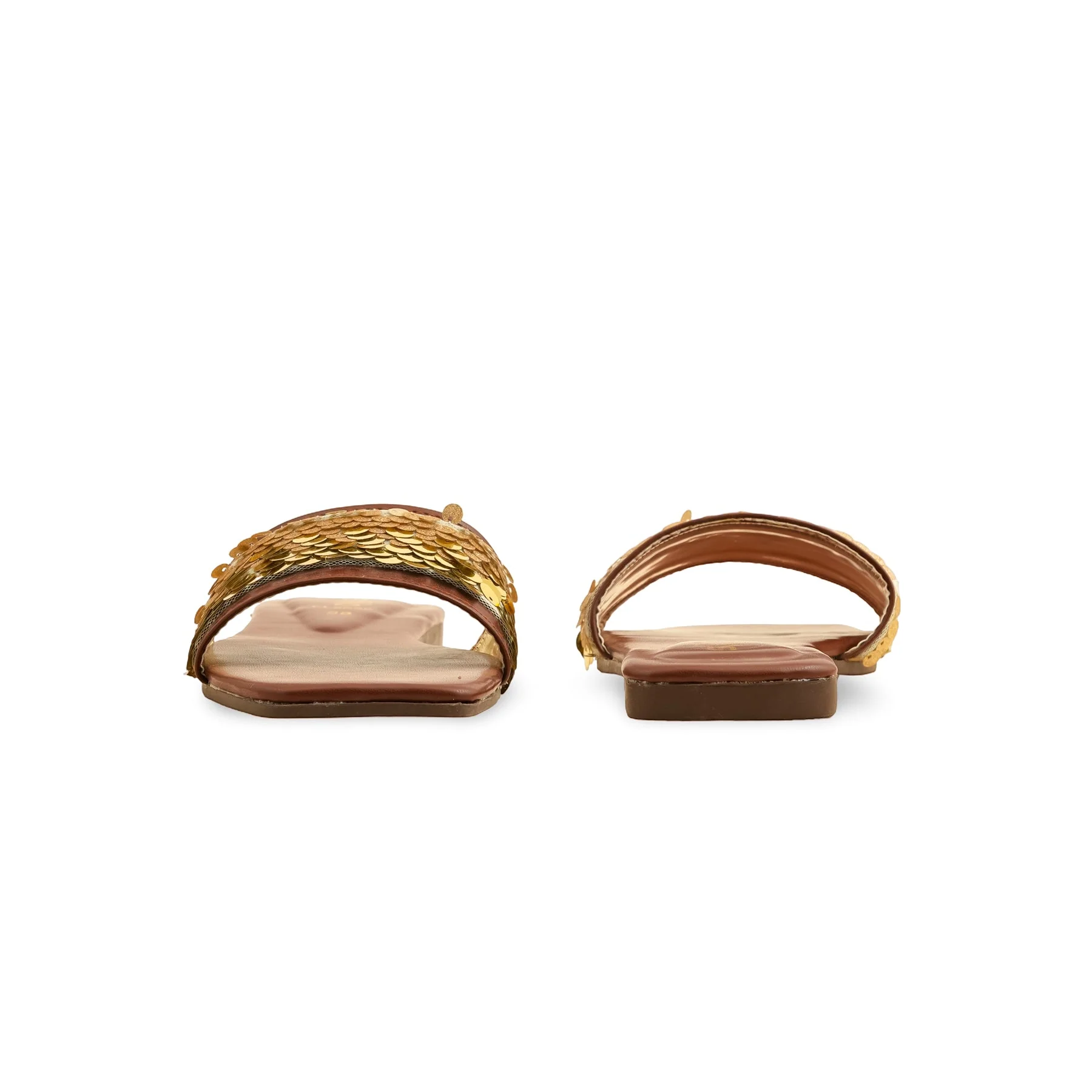Brown Casual Slipper For Ladies CL2059 - Image 4