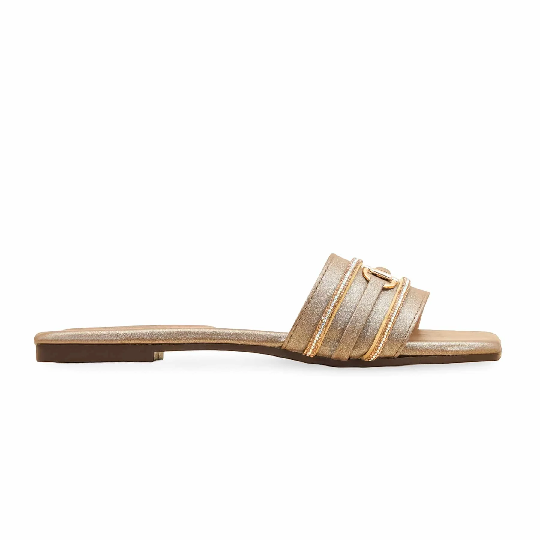 Brown Casual Slipper For Women CL2101 - Image 2