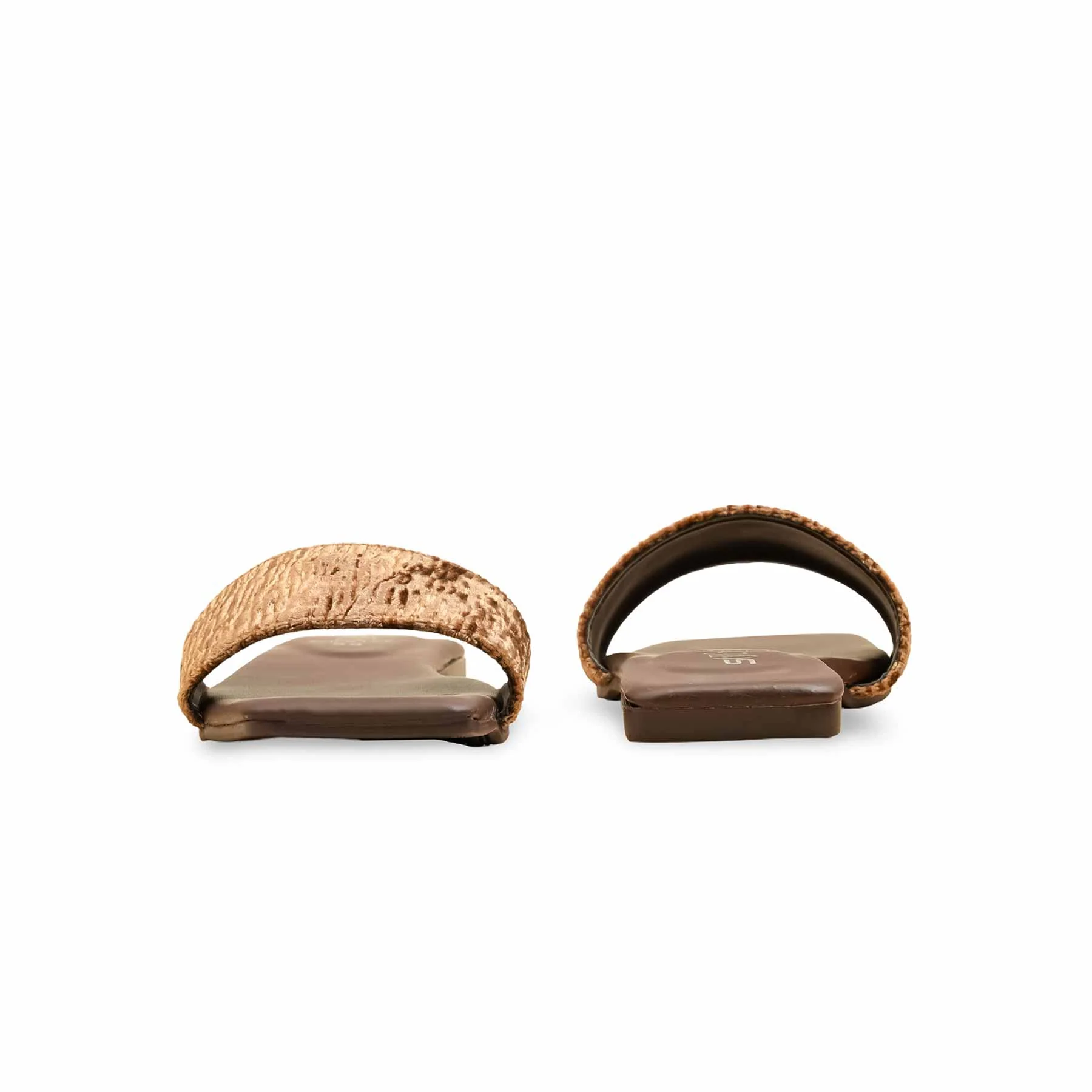 Brown Casual Slipper For Women CL2127 - Image 4