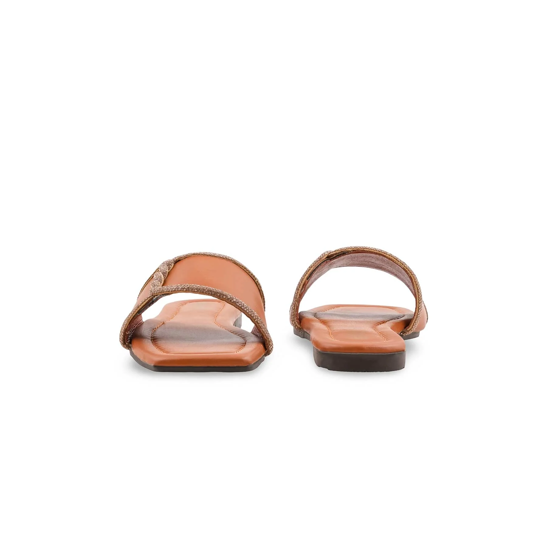 Brown Casual Slipper For Women CL2150 - Image 4
