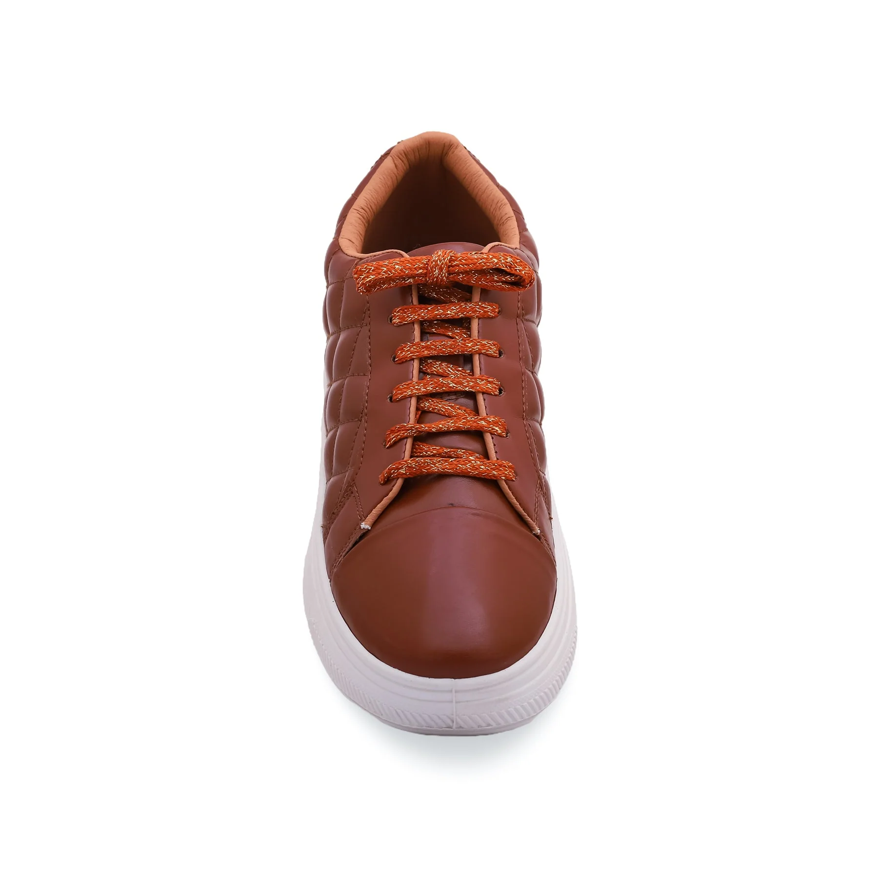 Women Brown Casual Sneaker AT7304 - Image 3