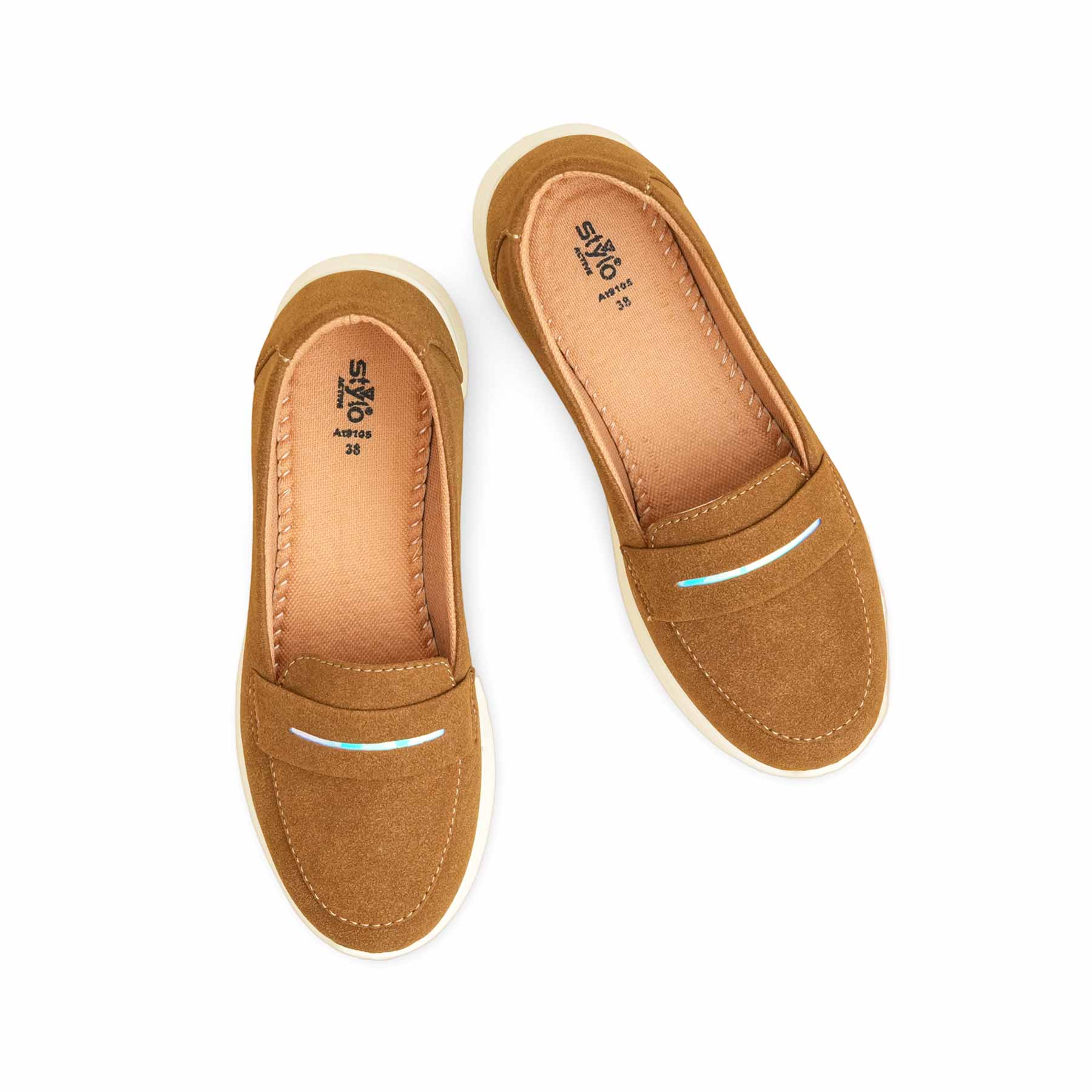 Brown Casual Sneaker AT9105 - Image 5
