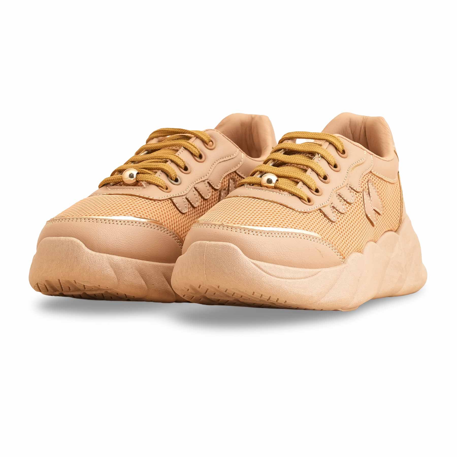 Brown Casual Sneaker For Women AT7338 - Image 3