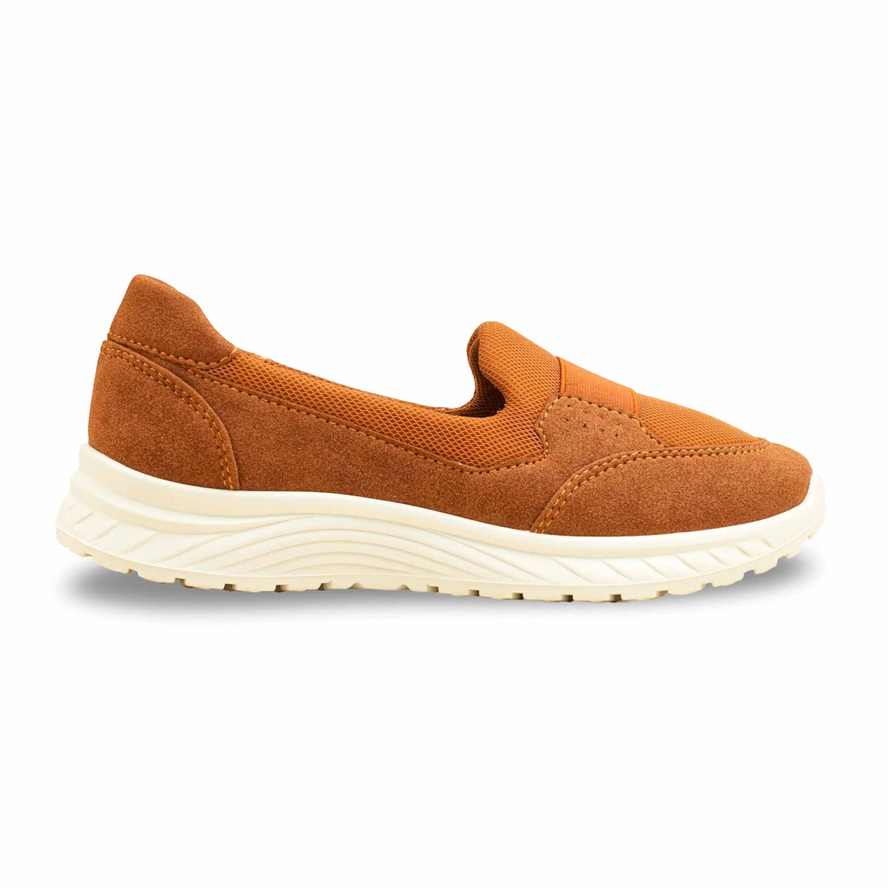 Brown Casual Sneaker For Women AT9104 - Image 2
