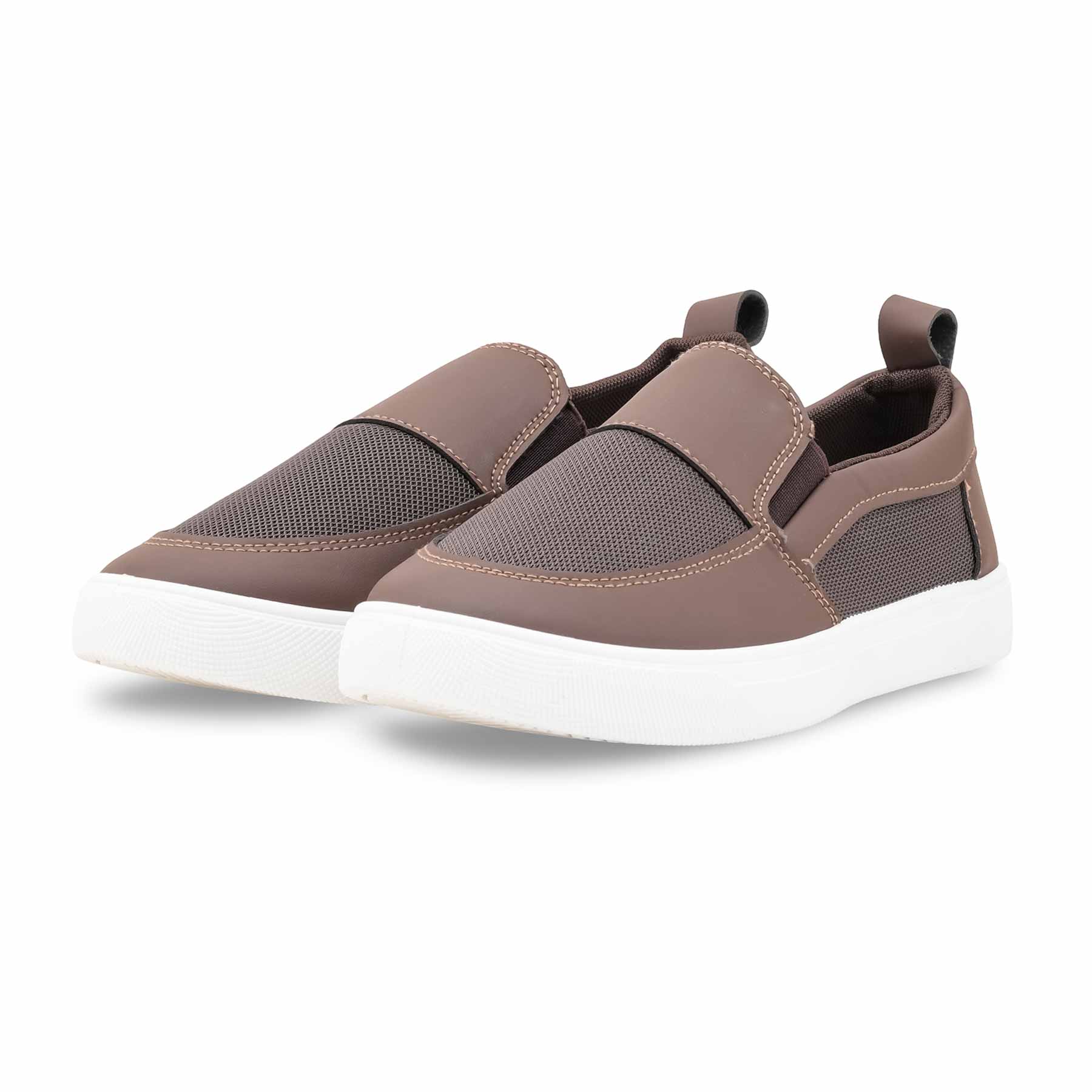 Brown Casual Sneaker For Women AT9110 - Image 3