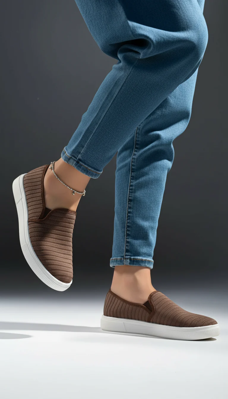 Brown Casual Sneaker WN6204 - Image 3