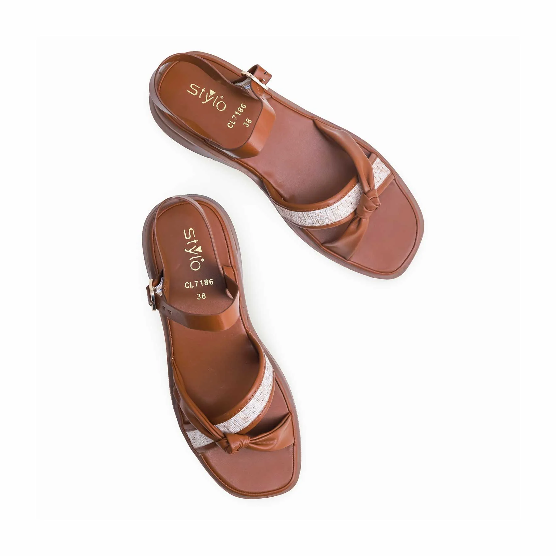 Brown Casual Sandal CL7186 - Image 5