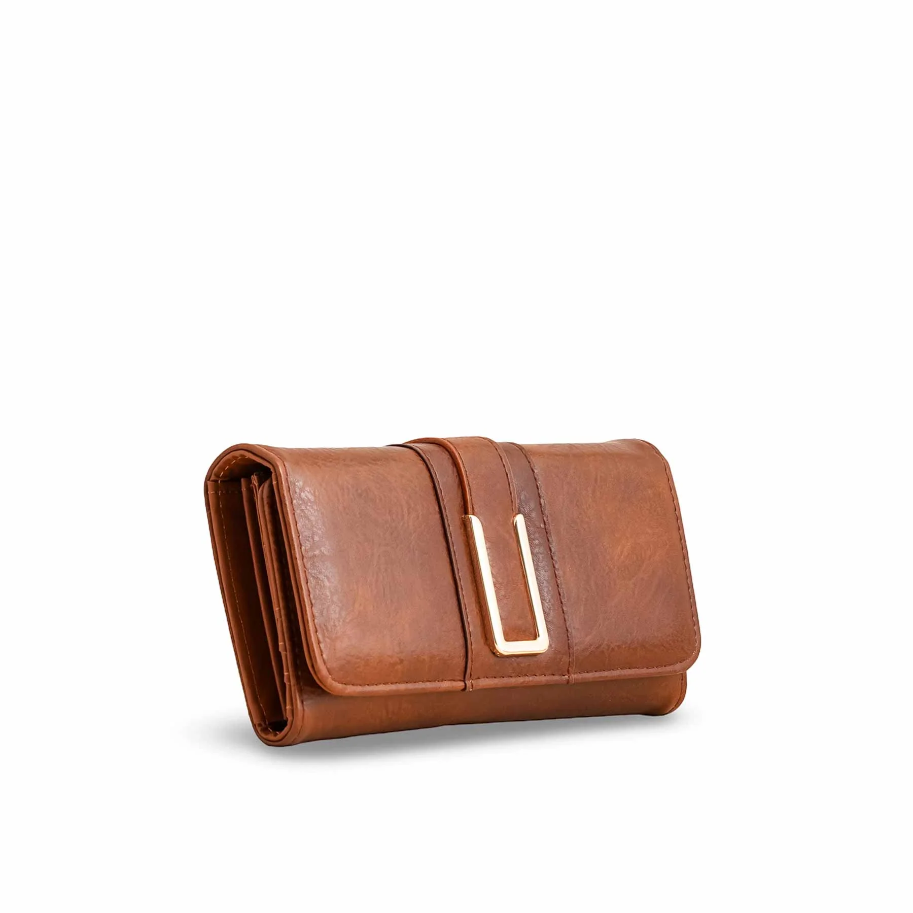 Brown Casual Wallet For Women P70960 - Image 2