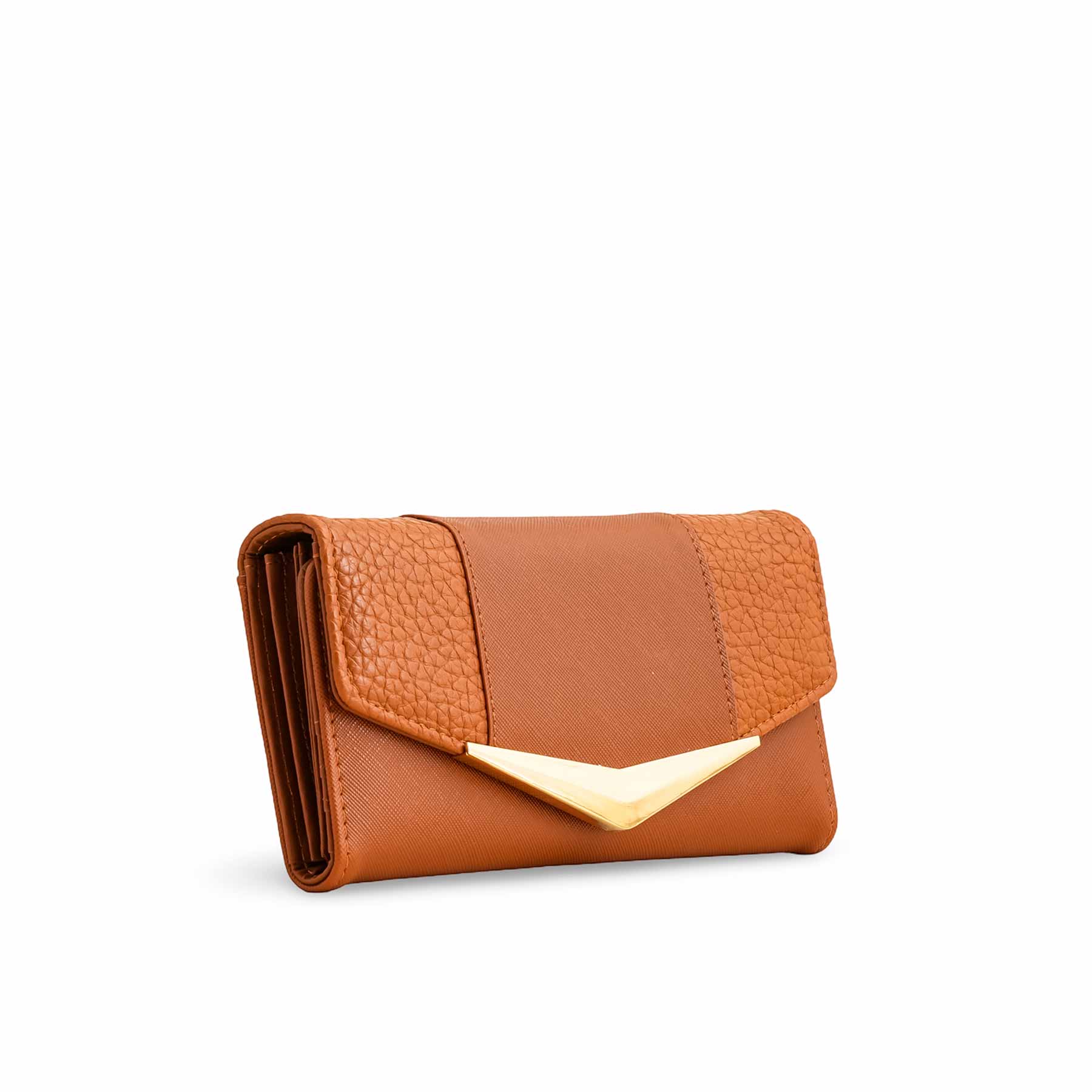 Brown Casual Wallet For Women P70978 - Image 3