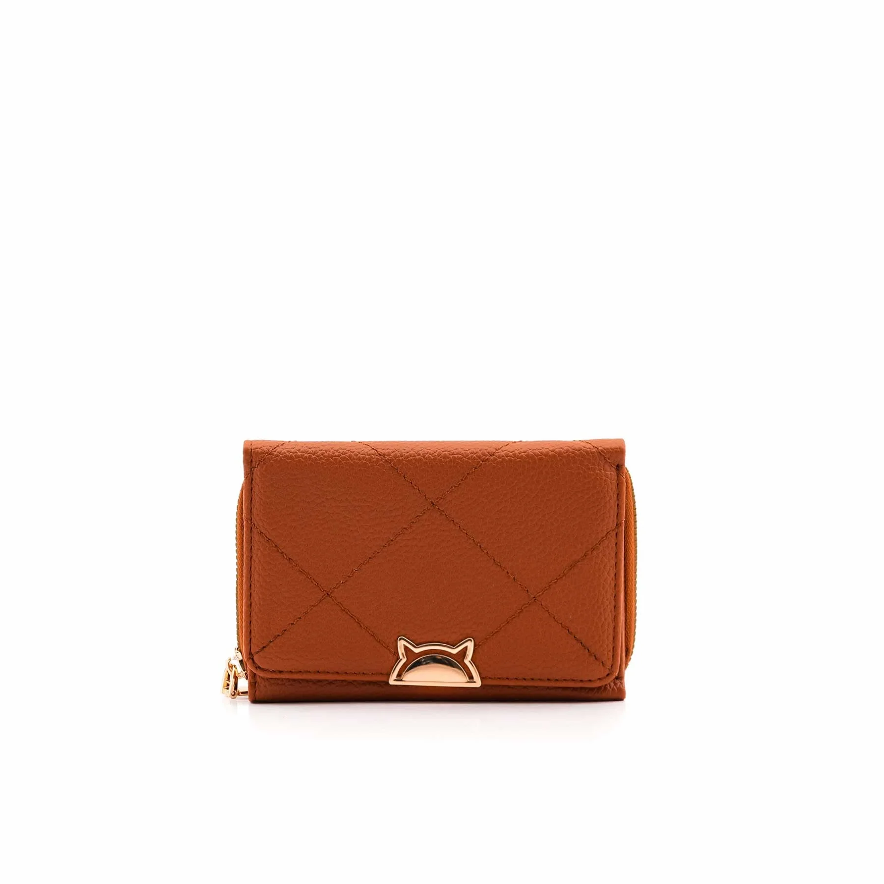 Brown Casual Wallet For Women P71124 - Image 2
