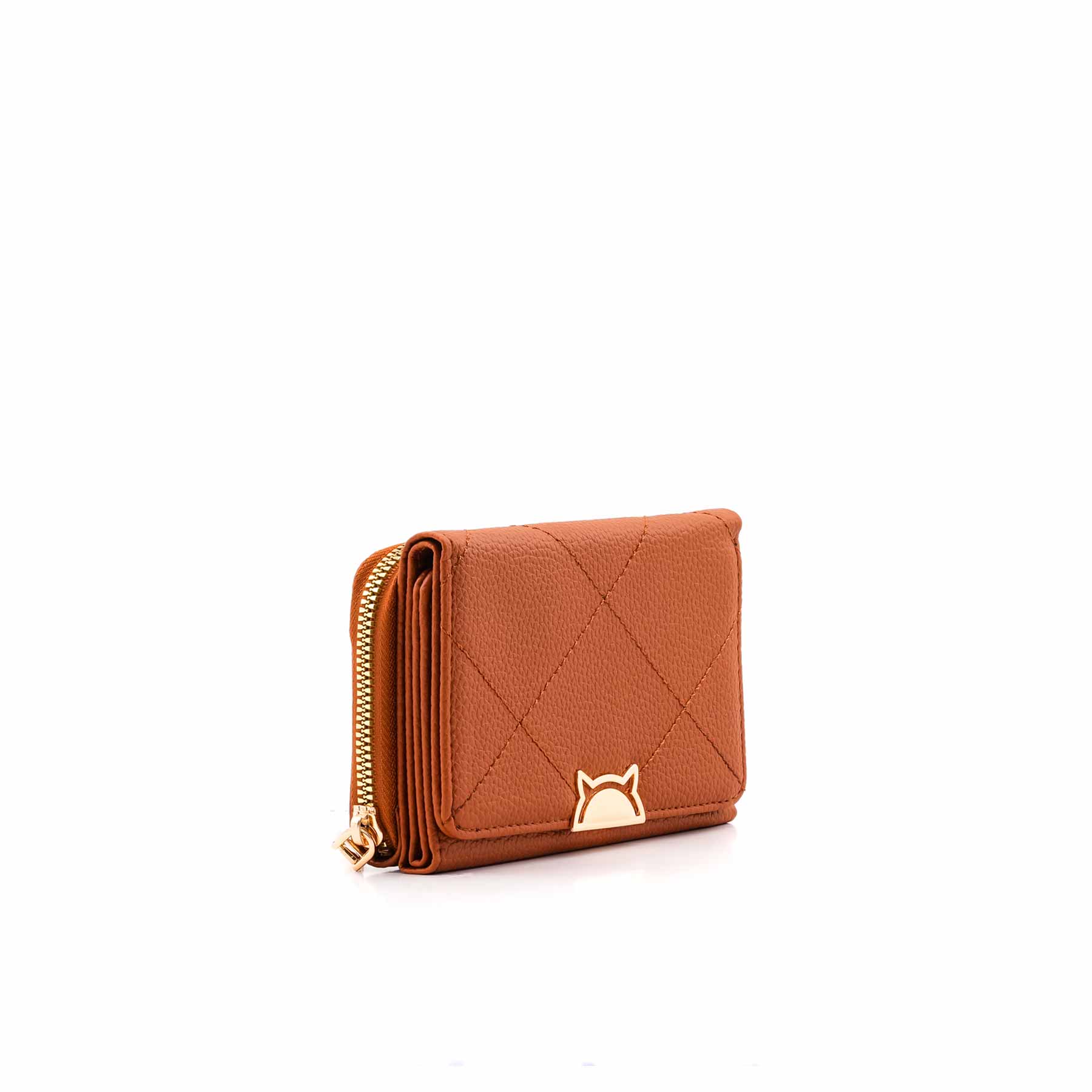 Brown Casual Wallet For Women P71124 - Image 3