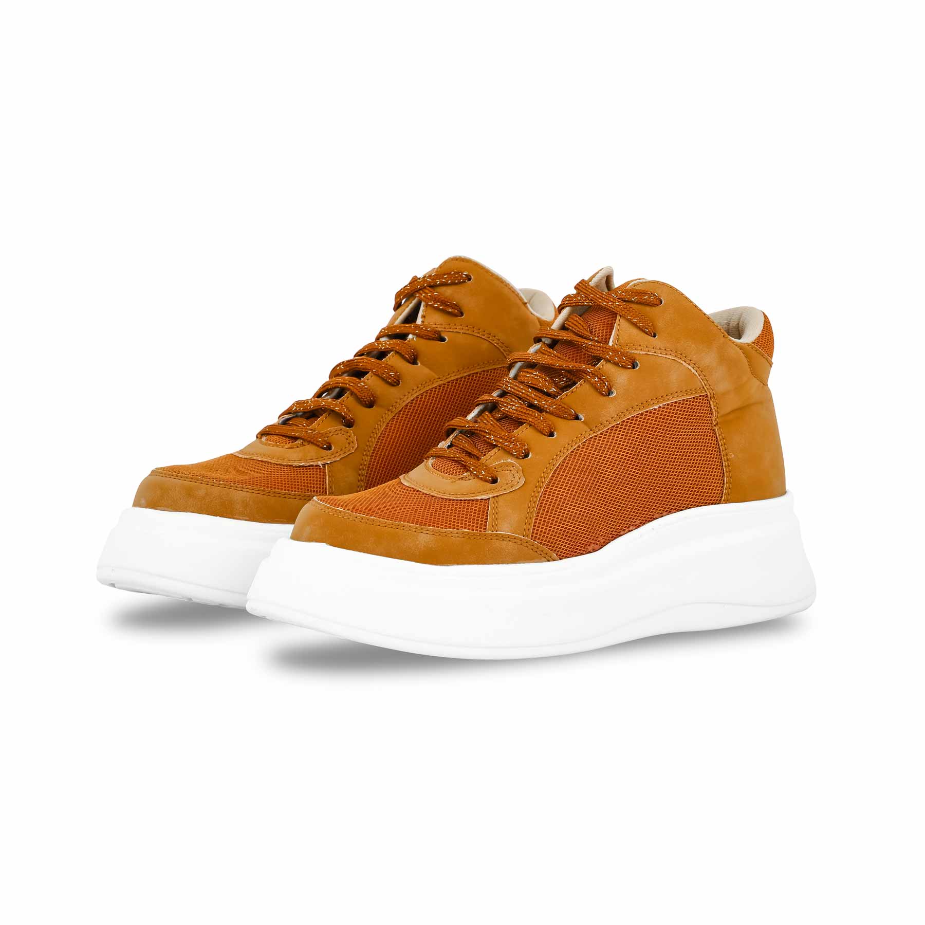Brown Casual Women Sneaker AT7360 - Image 3