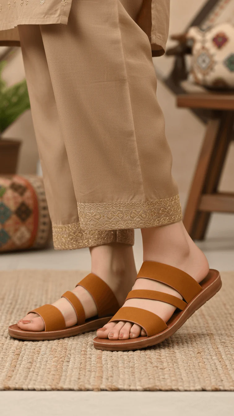 Brown Casual Women Softy CL5607