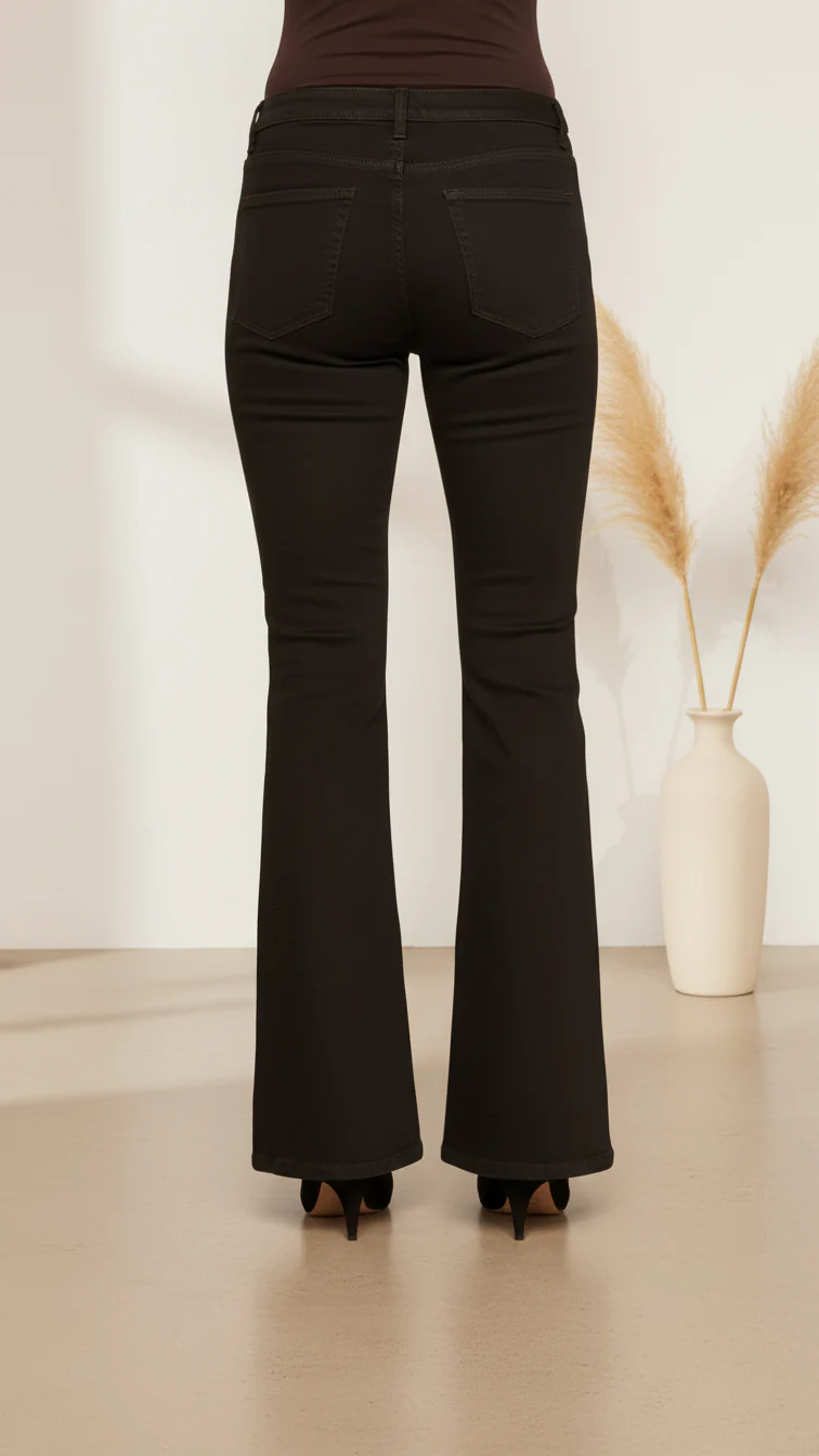Brown Denim Pant PP6089 - Image 2
