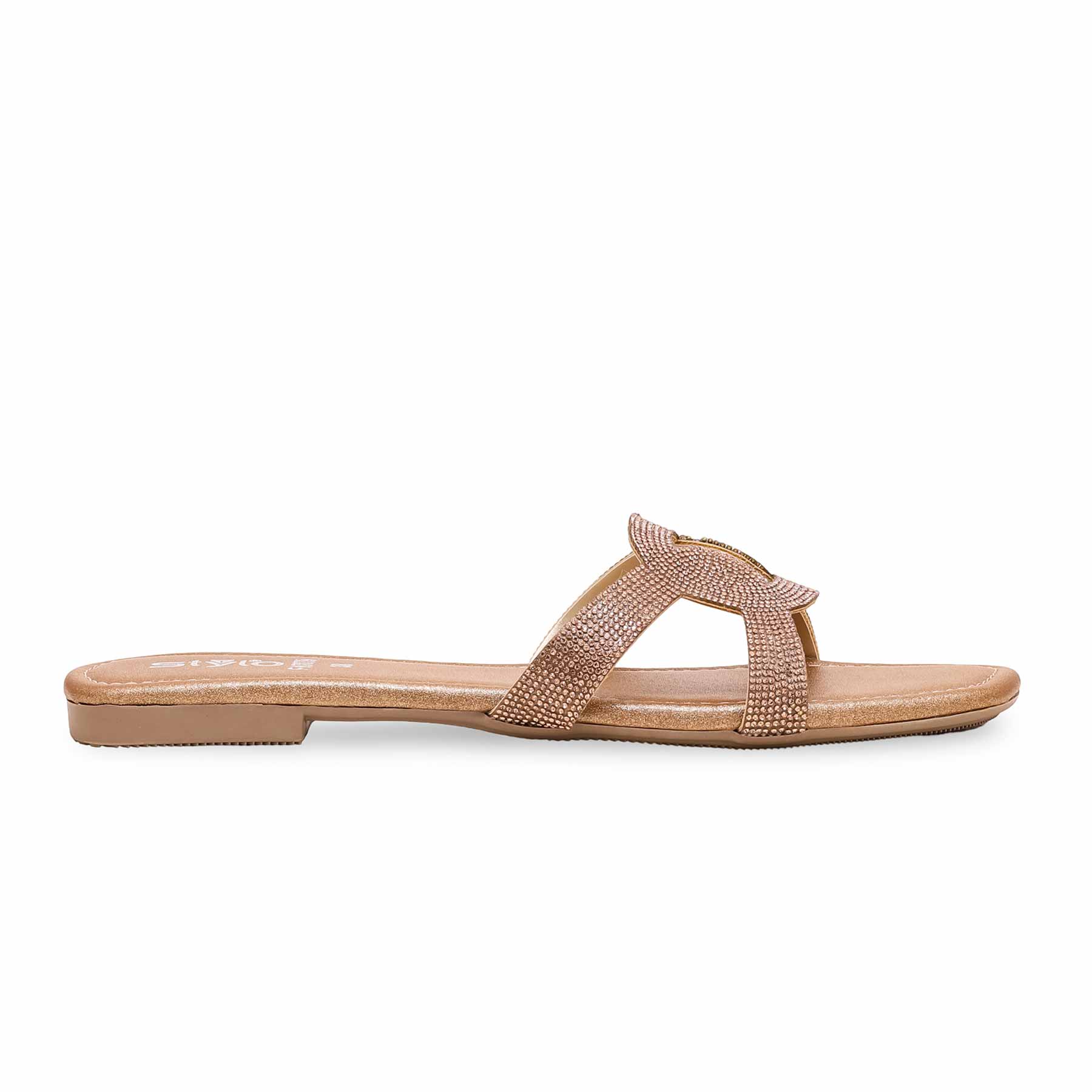 Brown Fancy Slipper FN7879 - Image 2