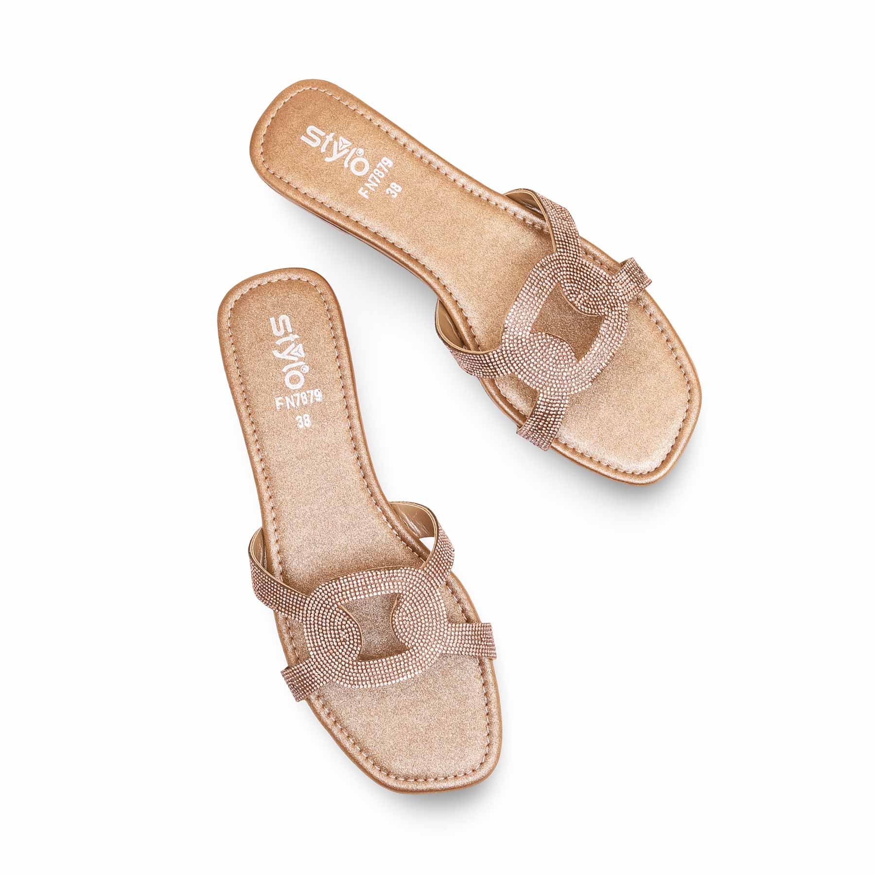 Brown Fancy Slipper FN7879 - Image 5
