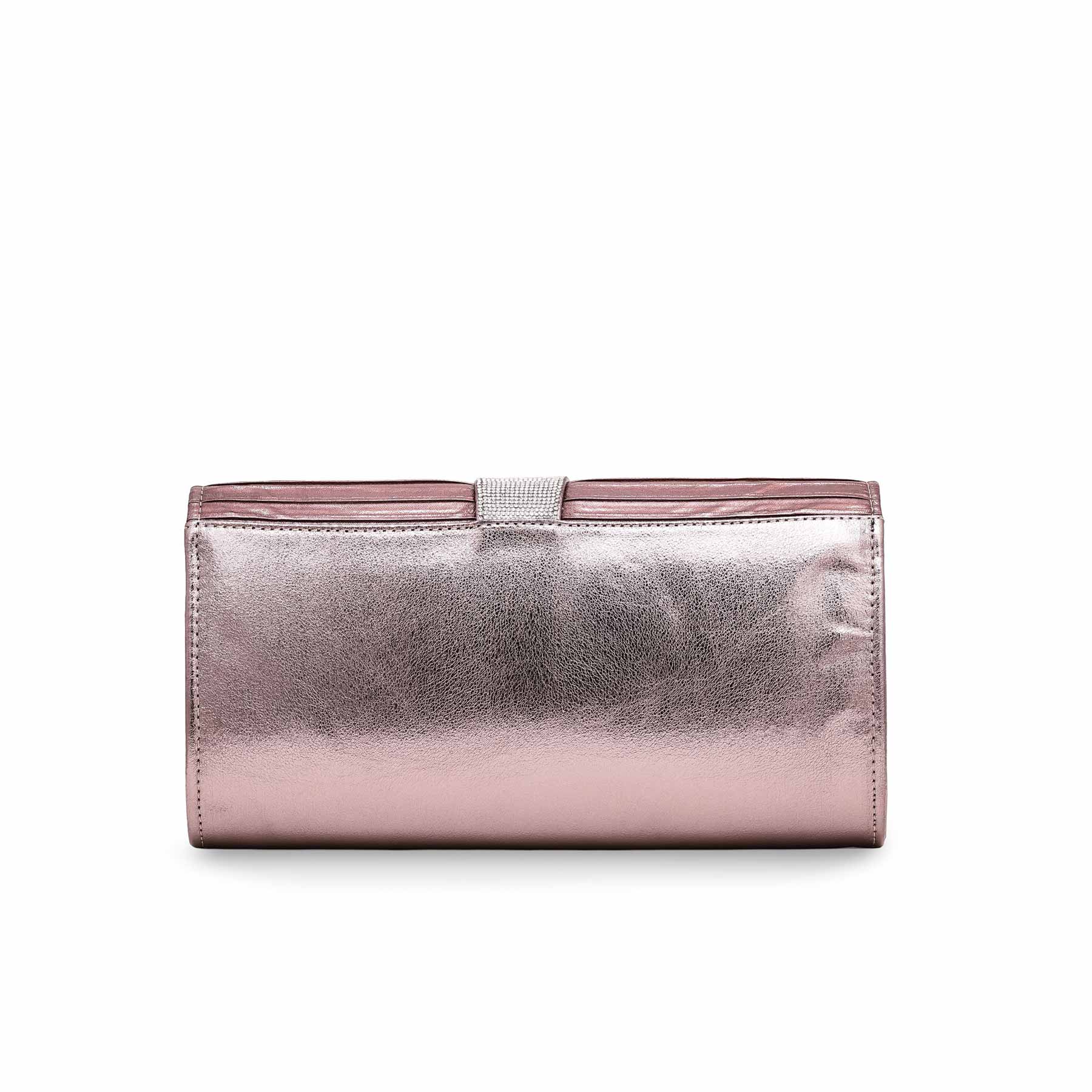 Brown Fancy Clutch P15349 - Image 3