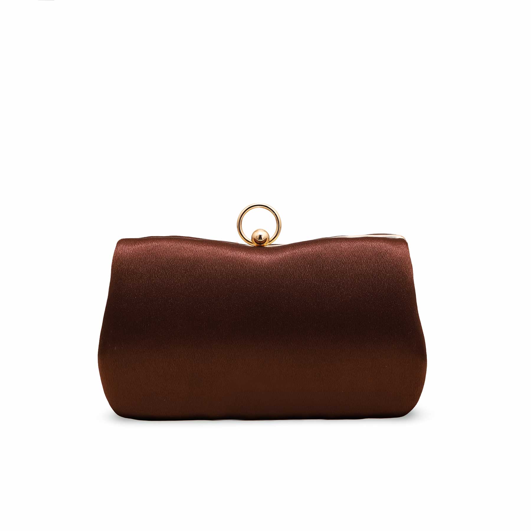 Brown Fancy Clutch P15378 - Image 3