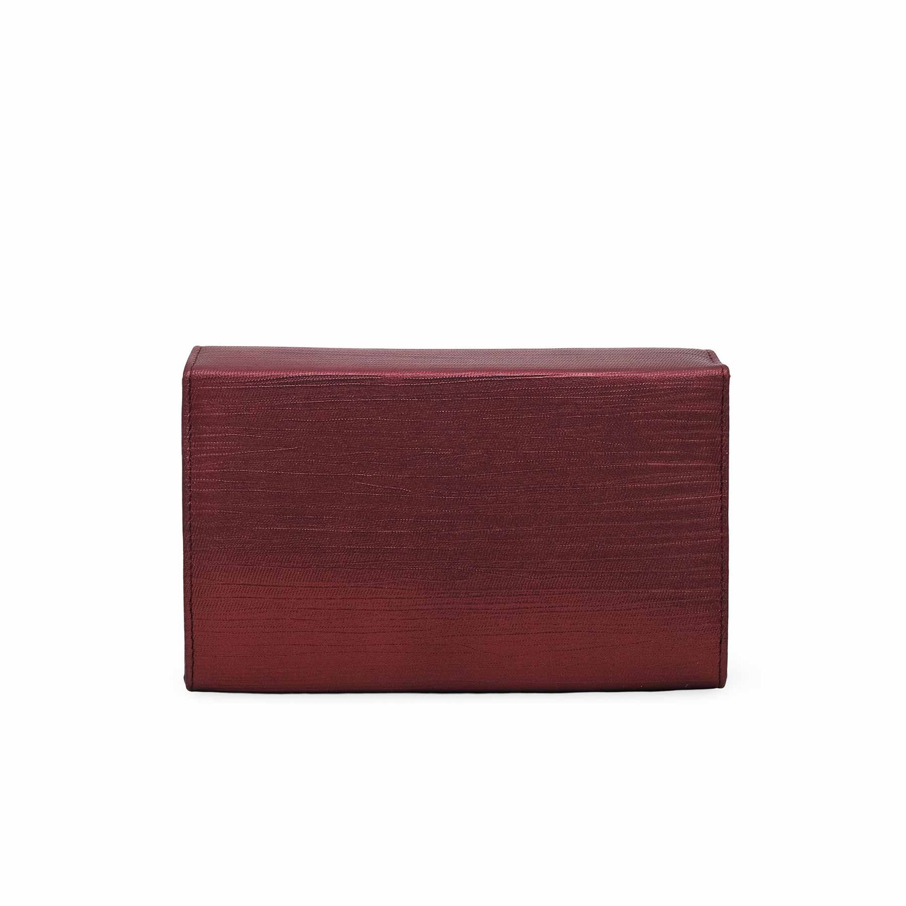 Brown Fancy Clutch P55592 - Image 3