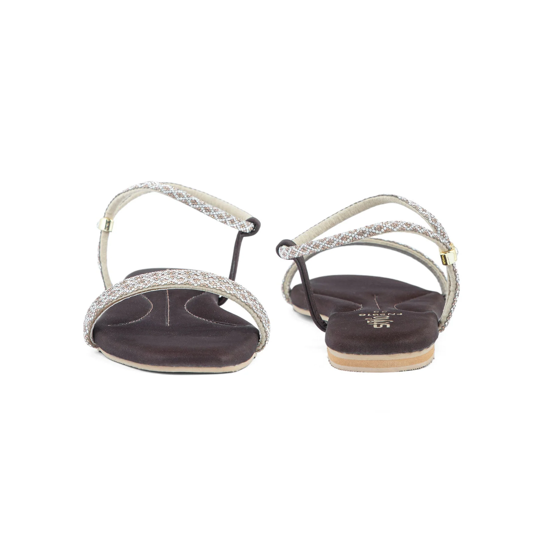Brown Fancy Sandal FN5916 - Image 4