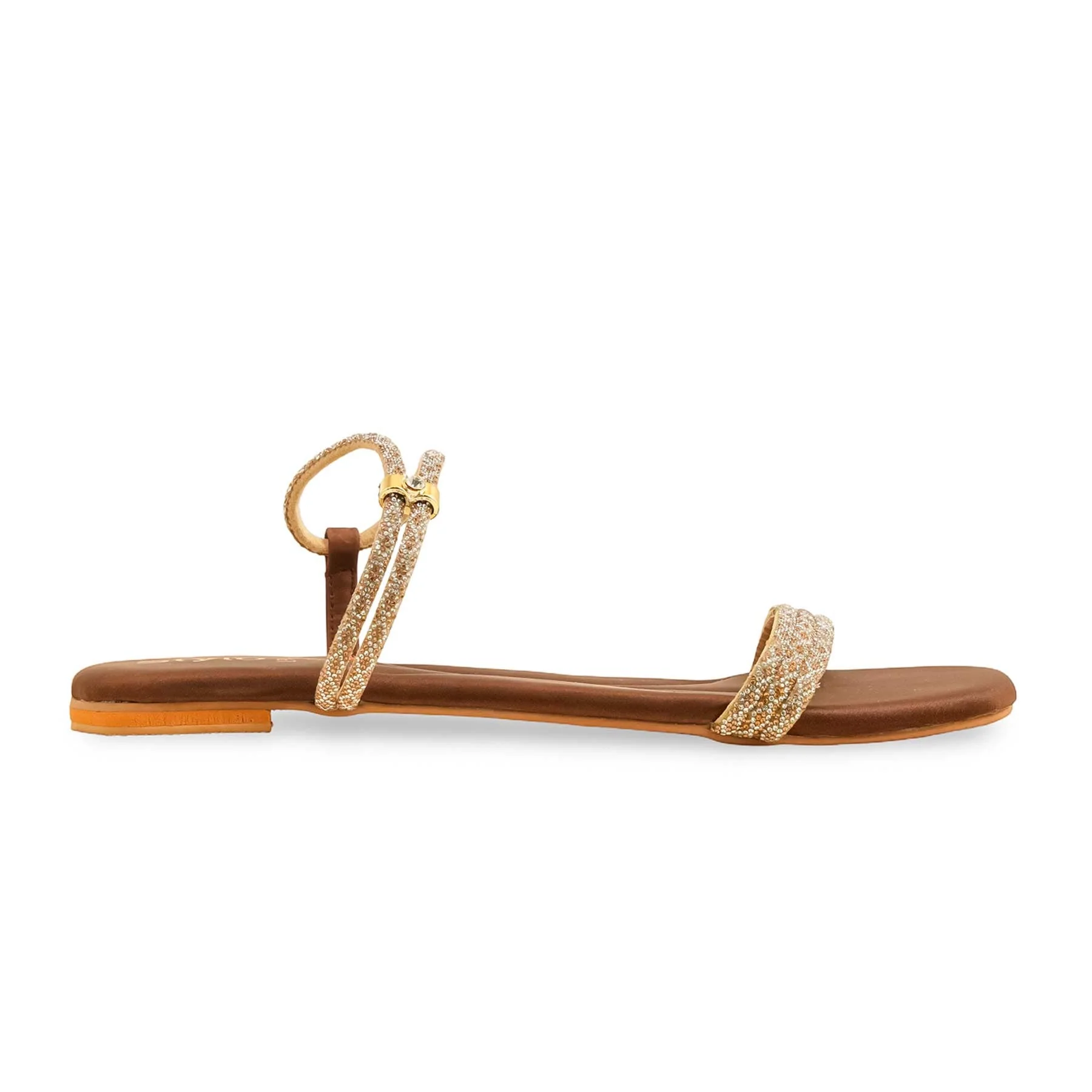 Brown Fancy Sandal LFN417 - Image 2