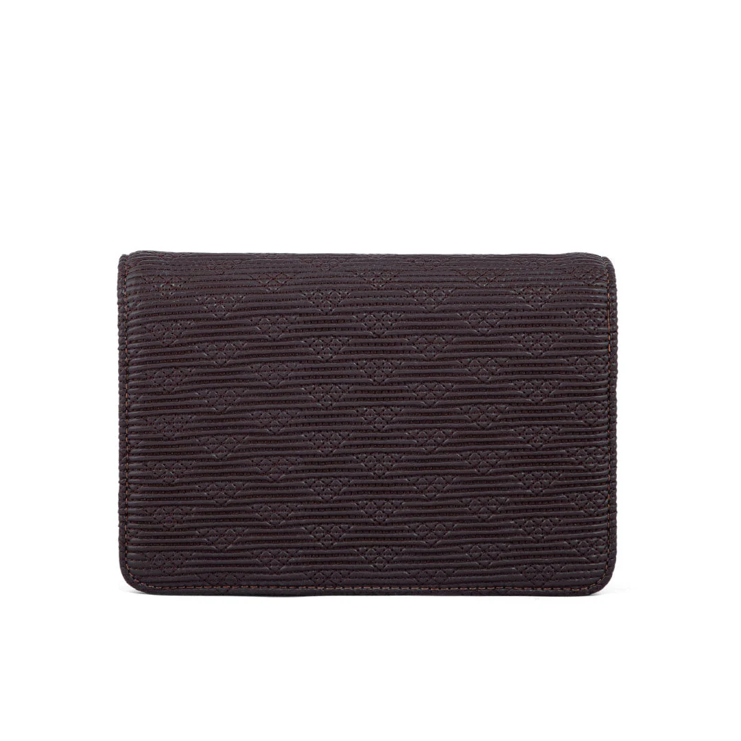 Brown Fancy Shoulder Bag For Ladies P55617 - Image 4