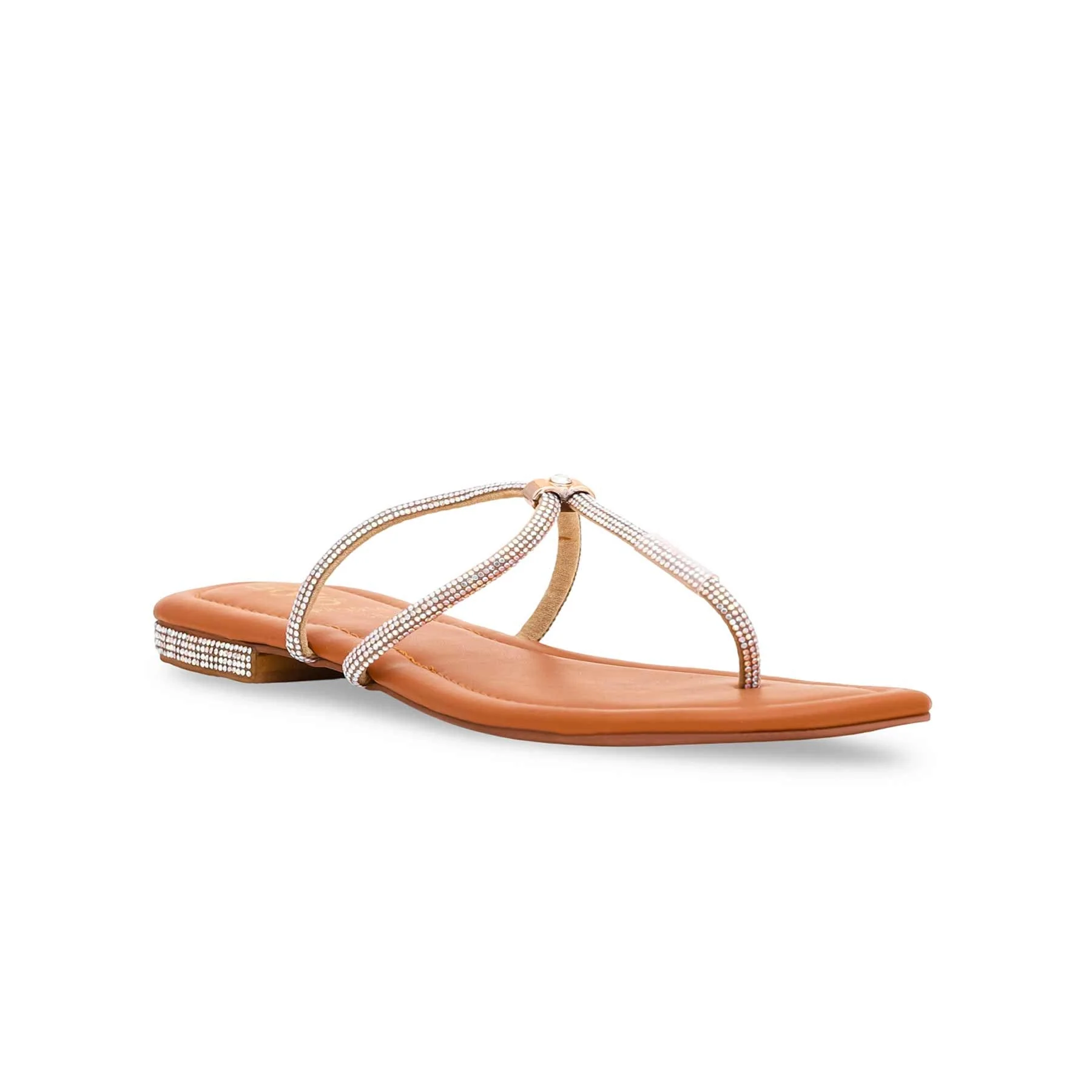 Brown Formal Chappal FR0514 - Image 2