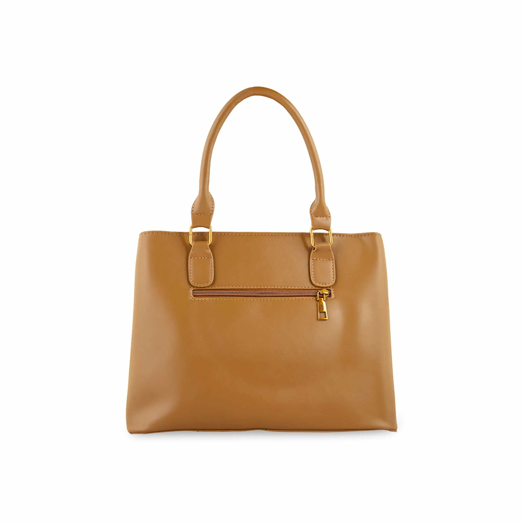 Brown Formal Hand Bag For Ladies P36152 - Image 3