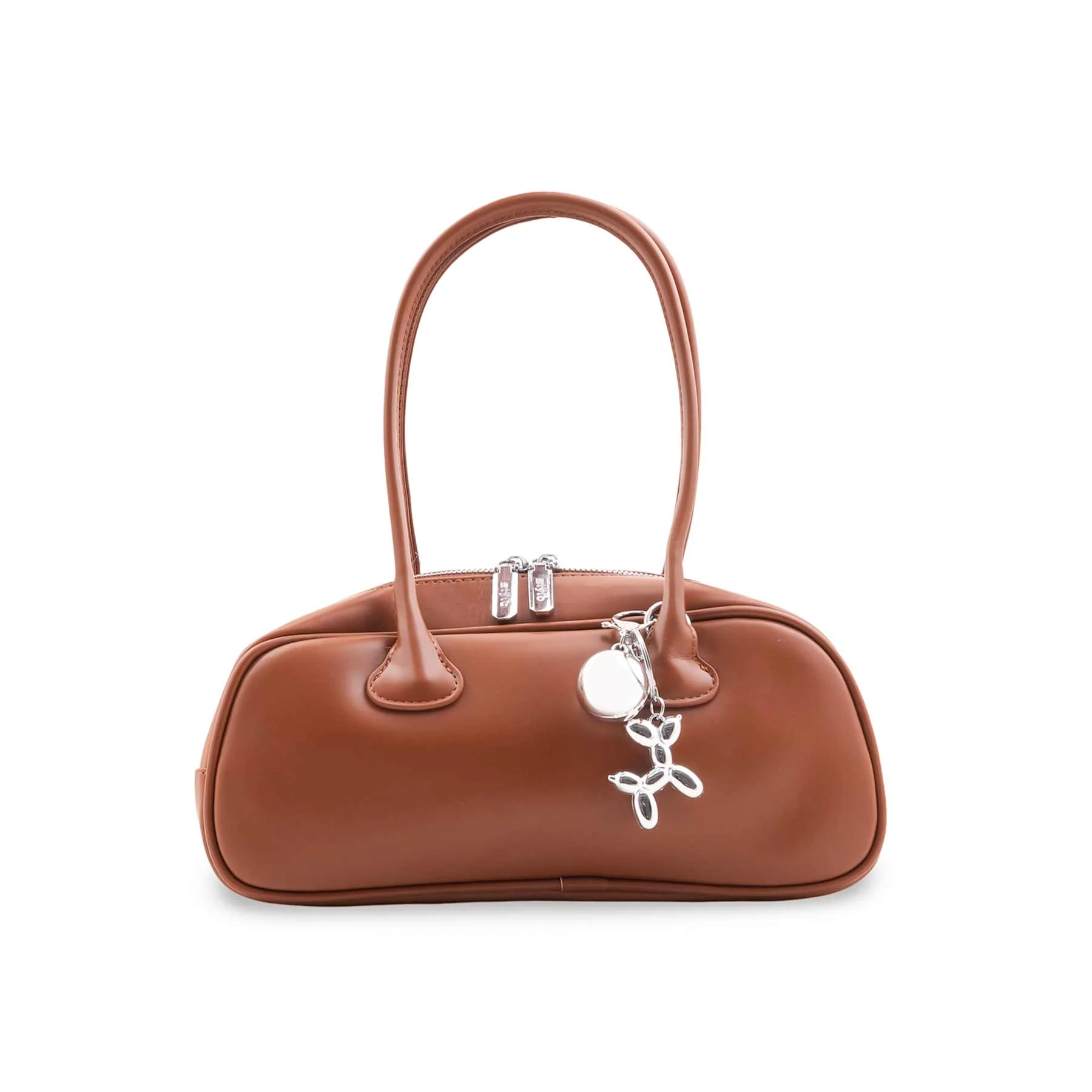 Brown Formal Hand Bag For Ladies P36420 - Image 2