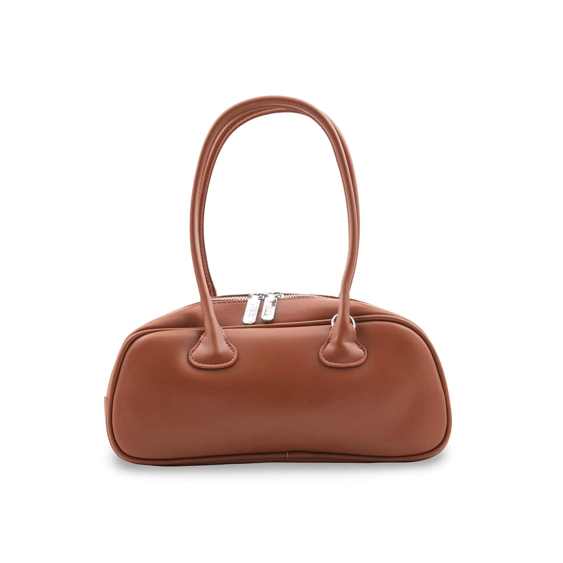 Brown Formal Hand Bag For Ladies P36420 - Image 4