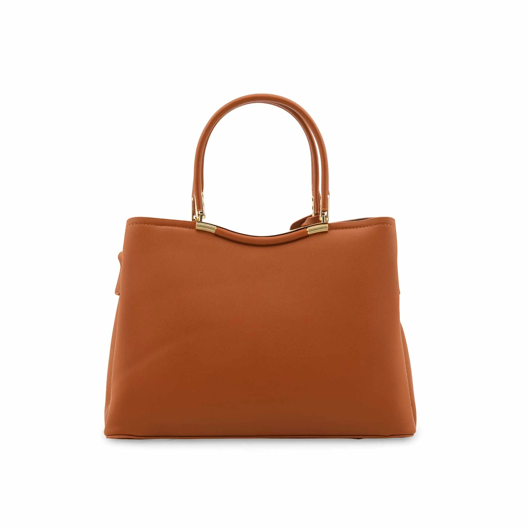 Brown Formal Hand Bag For Ladies P36444 - Image 4