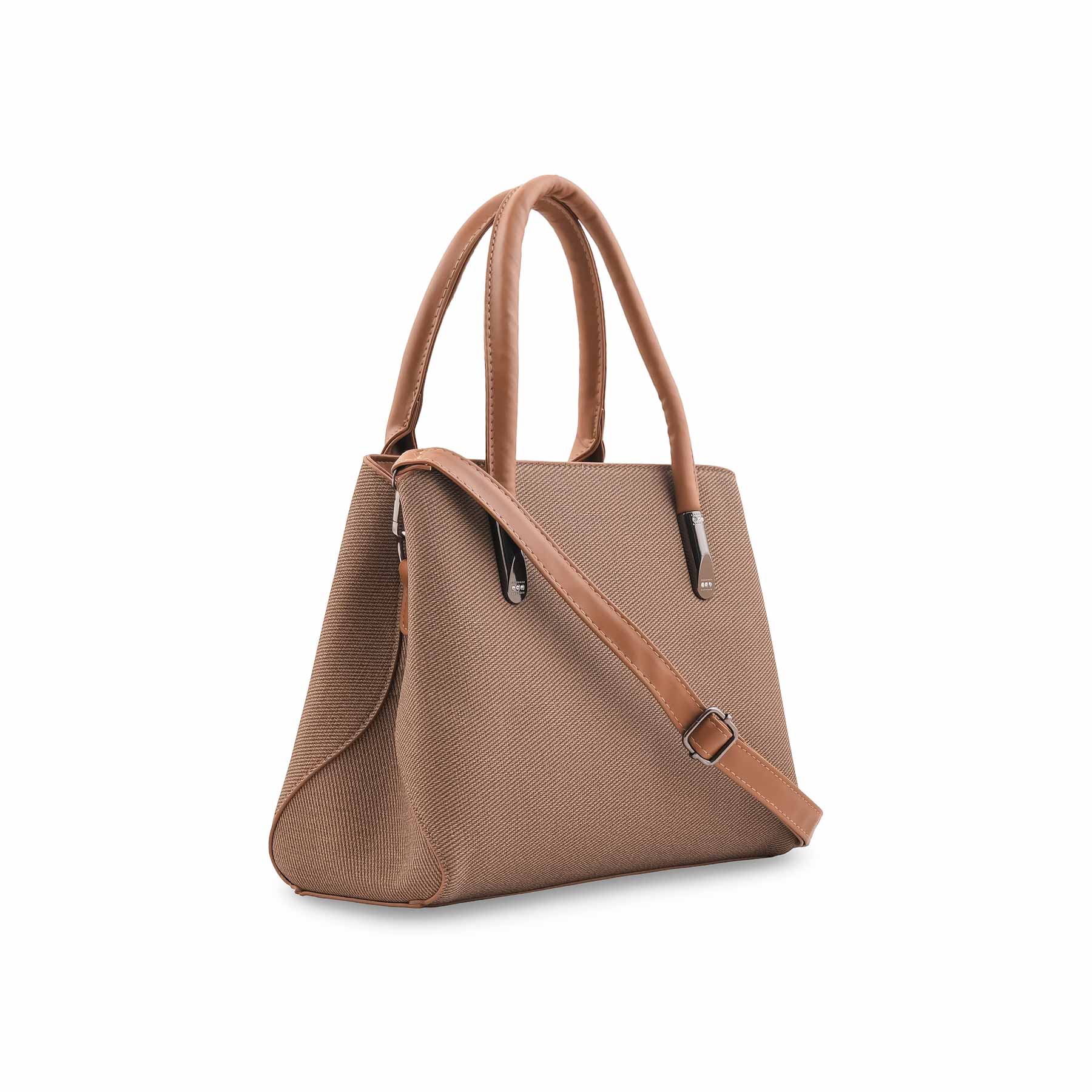 Brown Formal Hand Bag For Ladies P36534 - Image 3